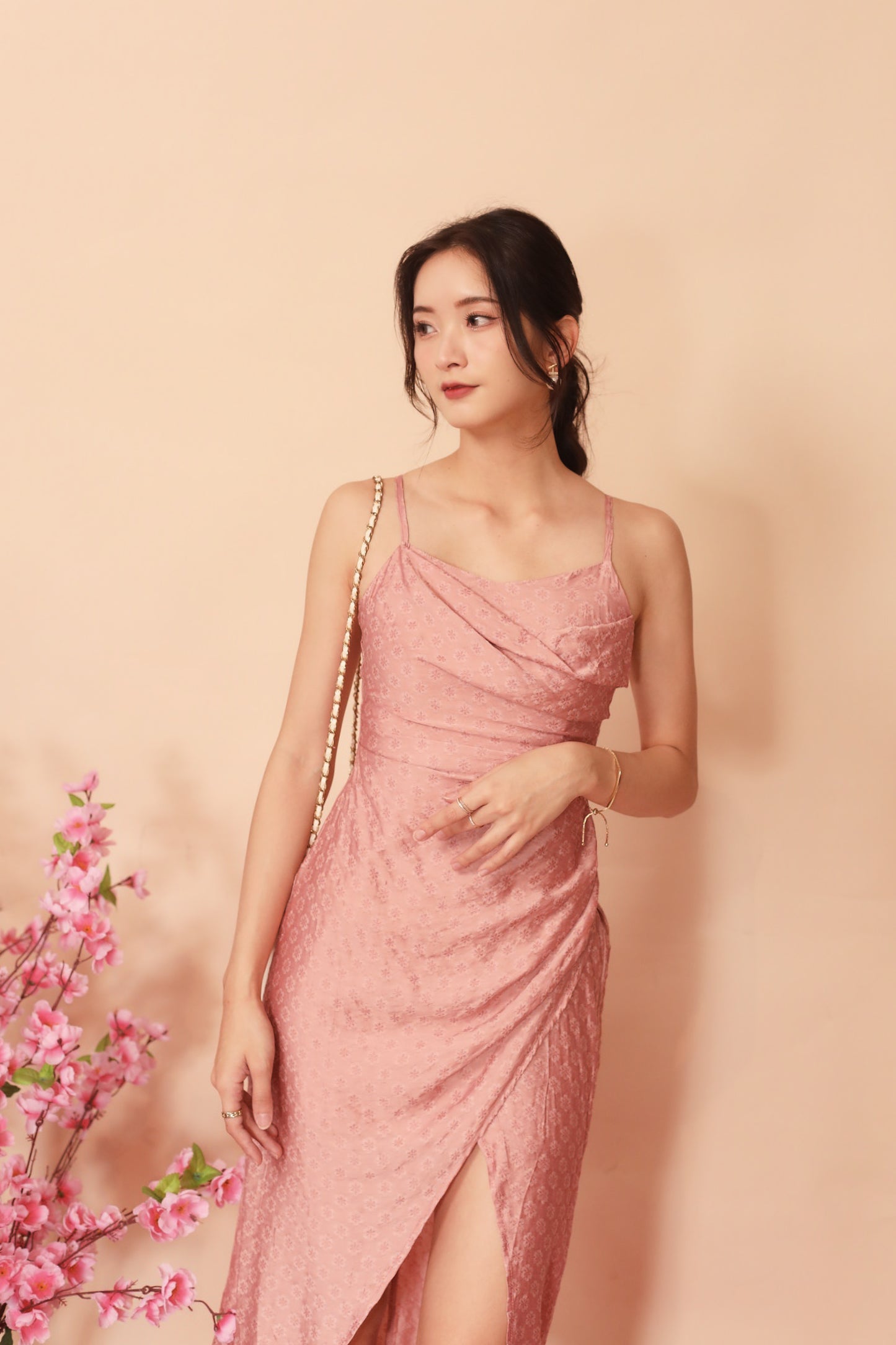 Moana Dress - Baby Pink