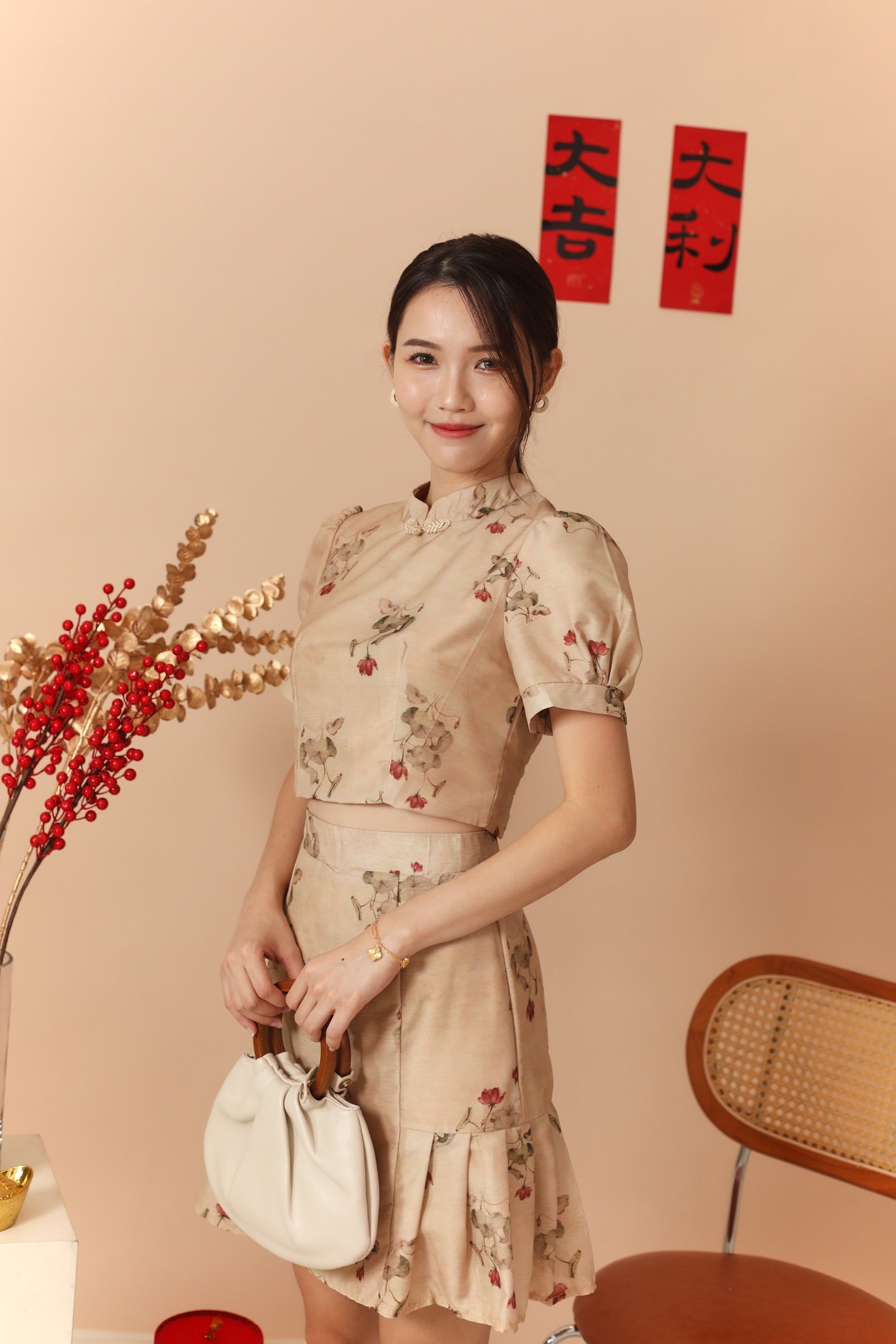 Lulu Cheongsam Skirt