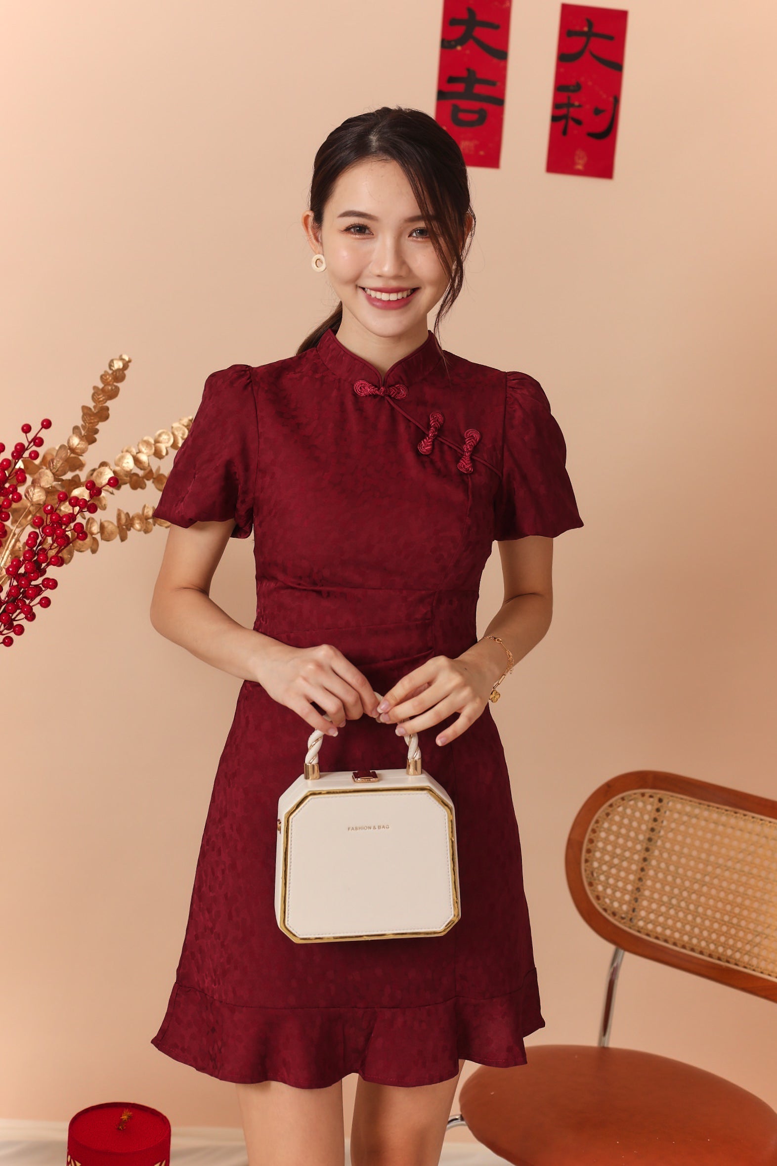 Yuan Man Cheongsam Dress