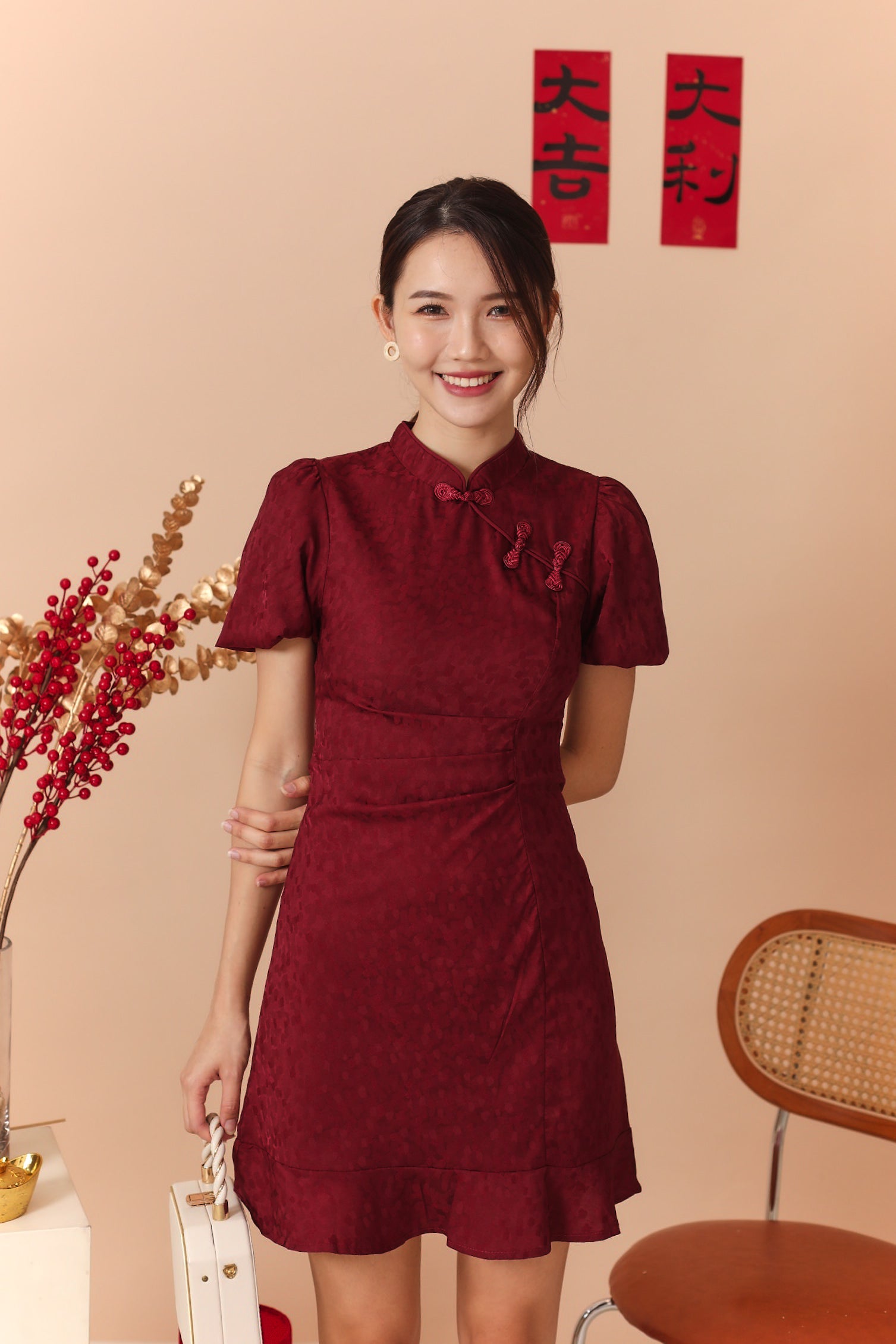 Yuan Man Cheongsam Dress