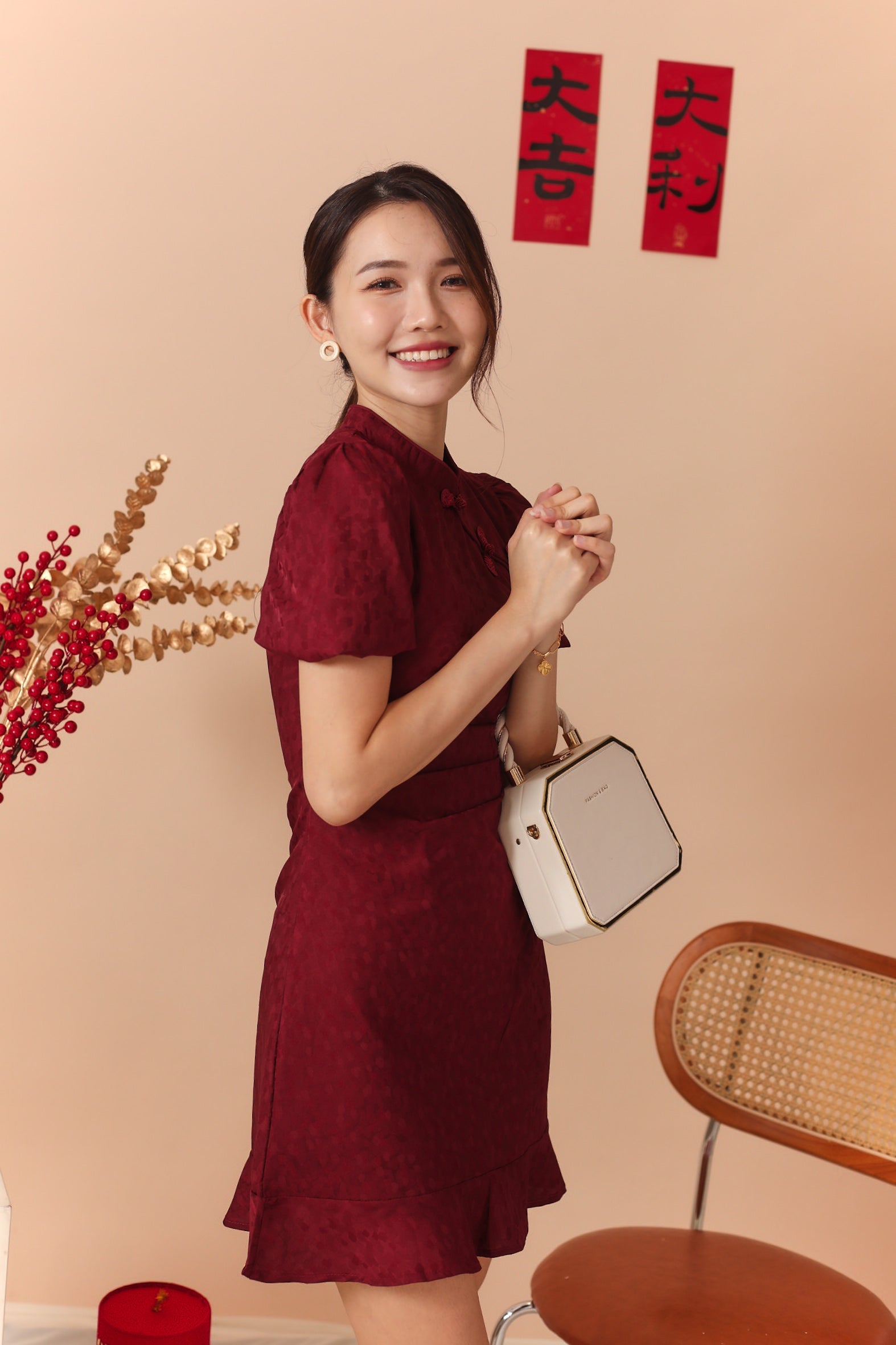 Yuan Man Cheongsam Dress