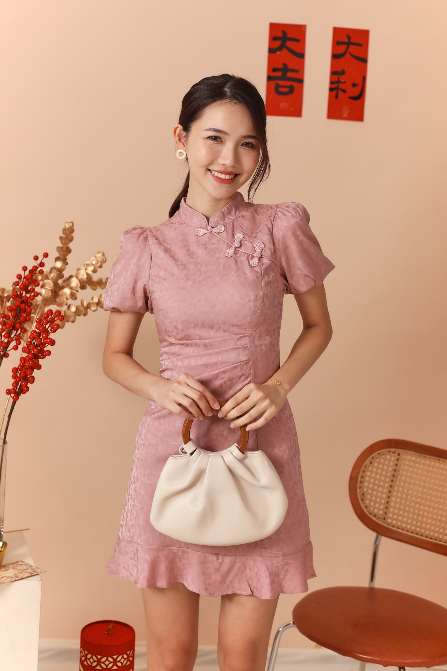 Yuan Man Cheongsam Dress