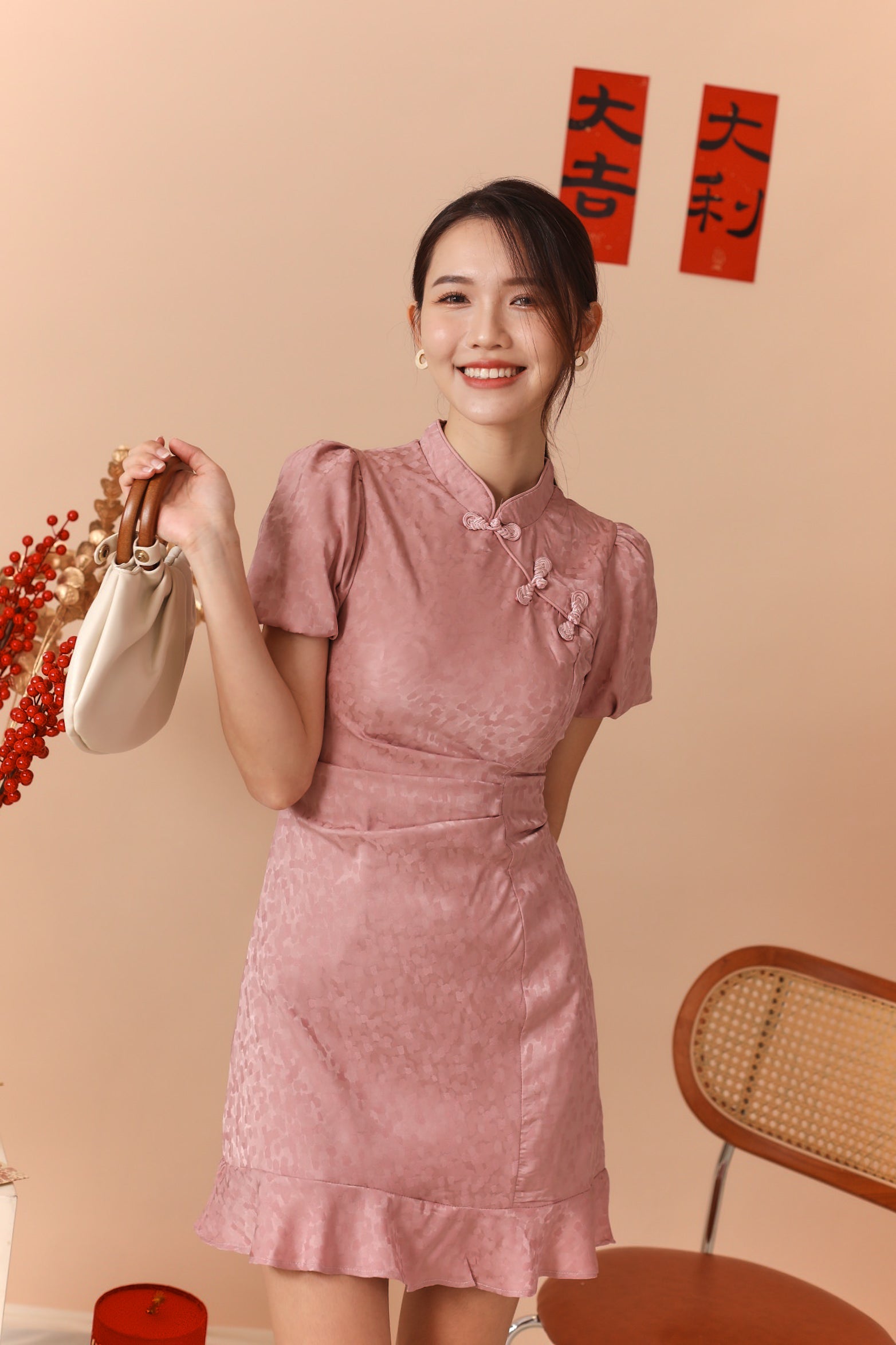 Yuan Man Cheongsam Dress