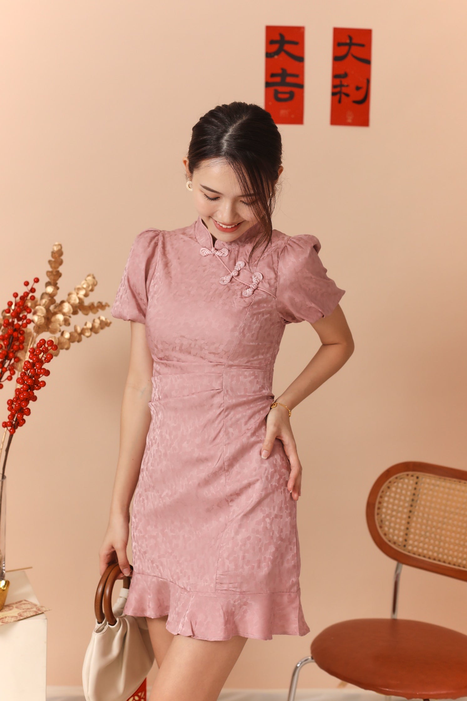 Yuan Man Cheongsam Dress