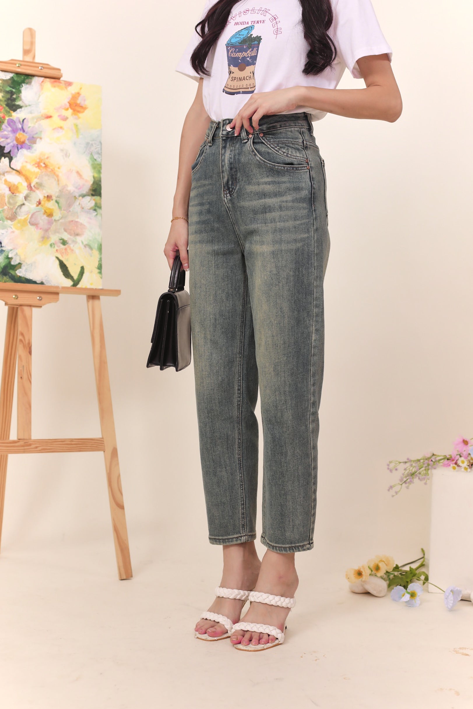 Maddil Denim Pants