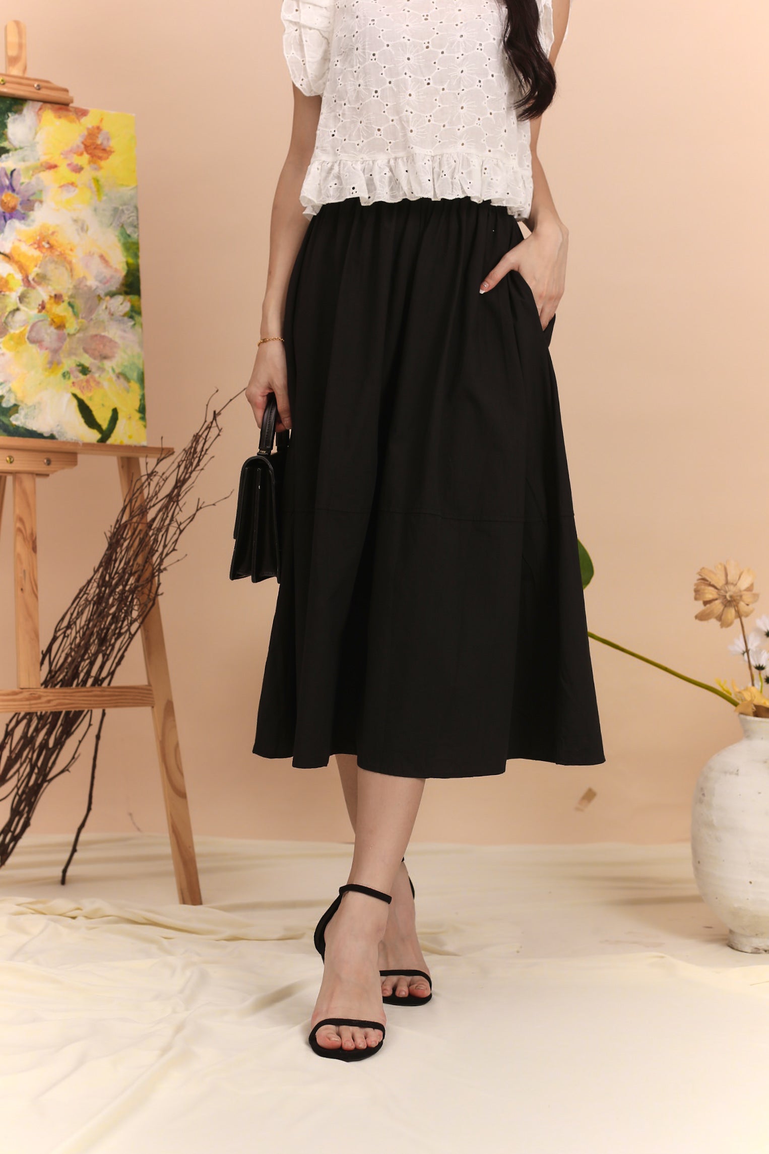 Paige Skirt - Black