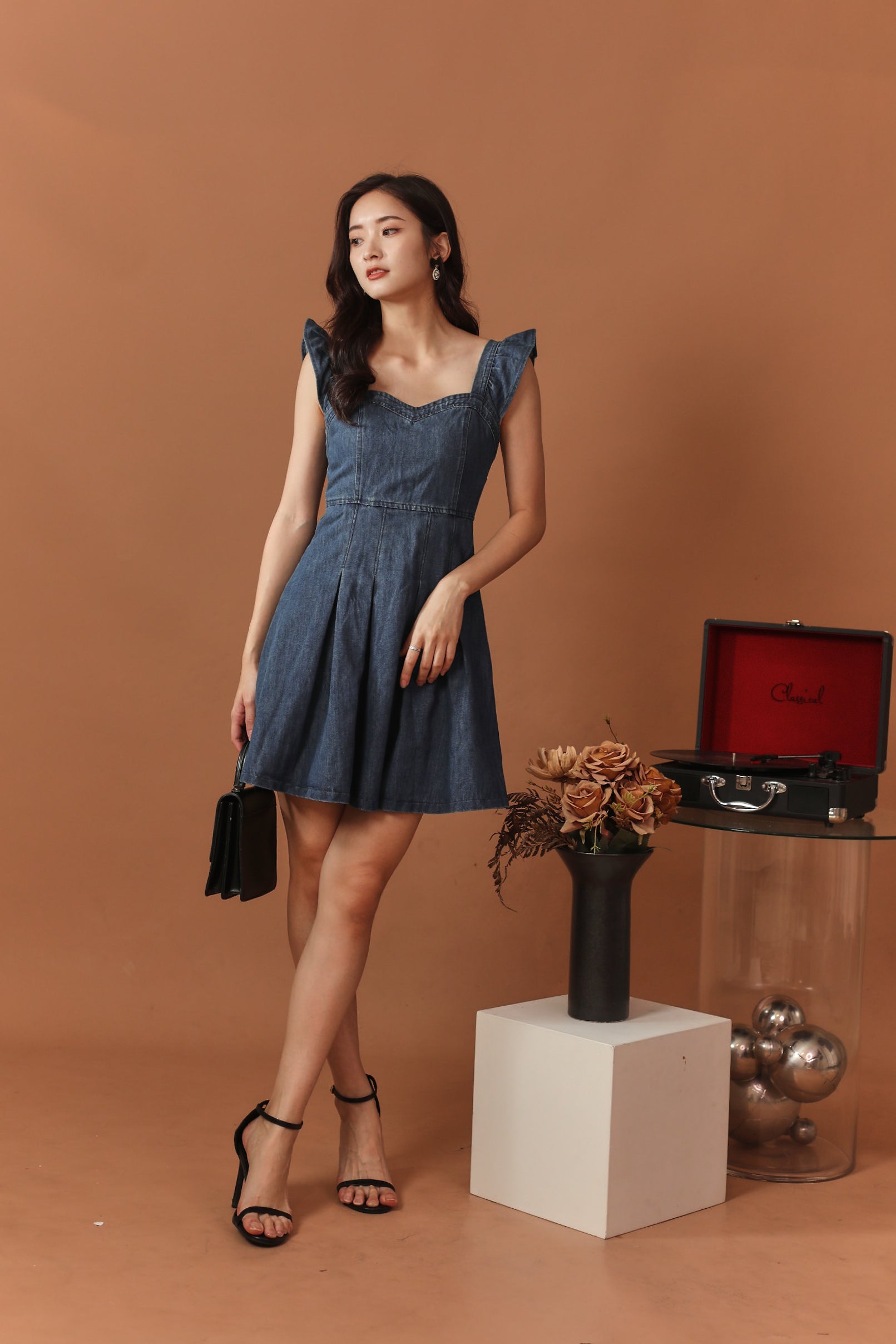 Jardin Denim Dress