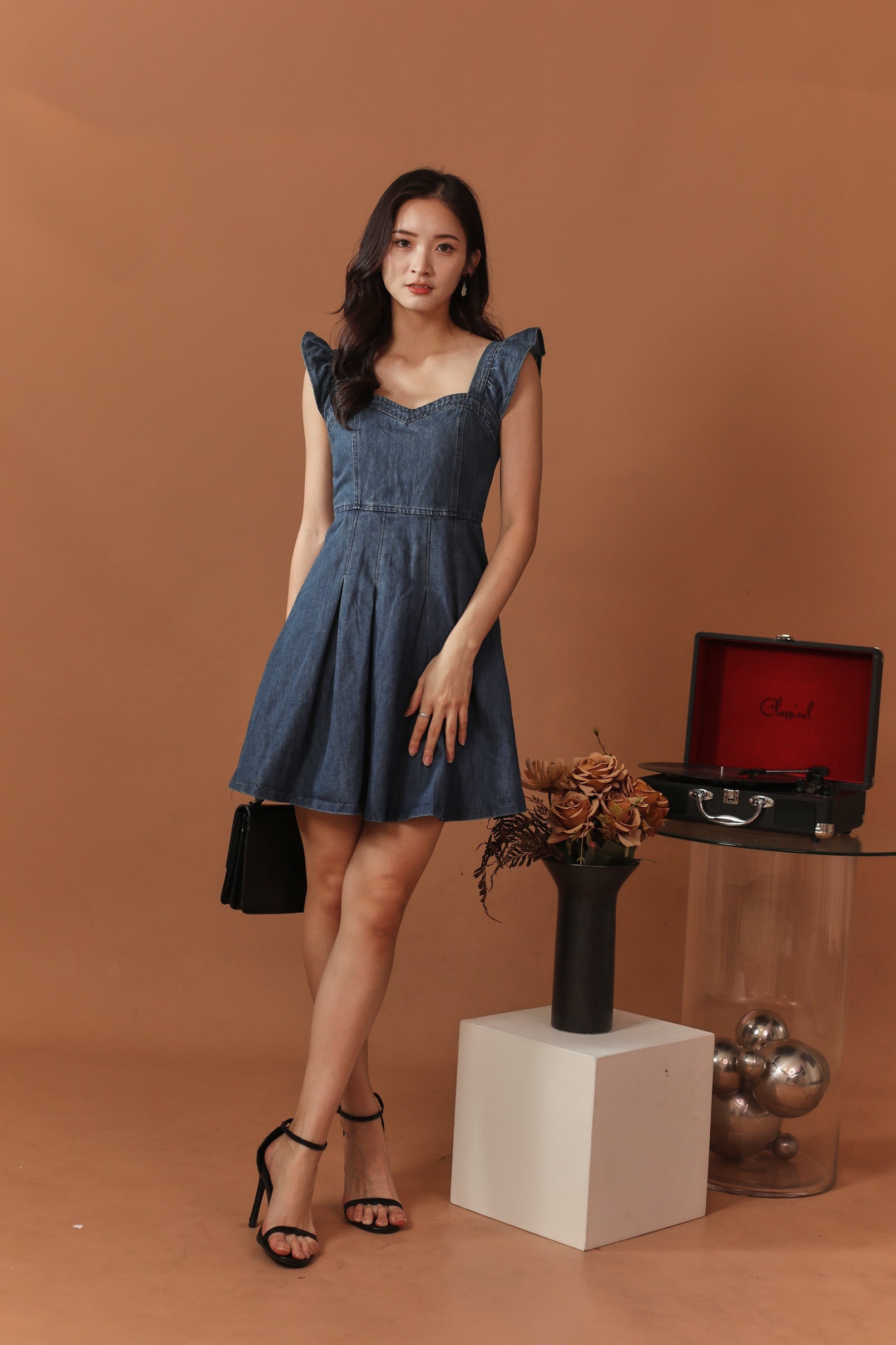 Jardin Denim Dress