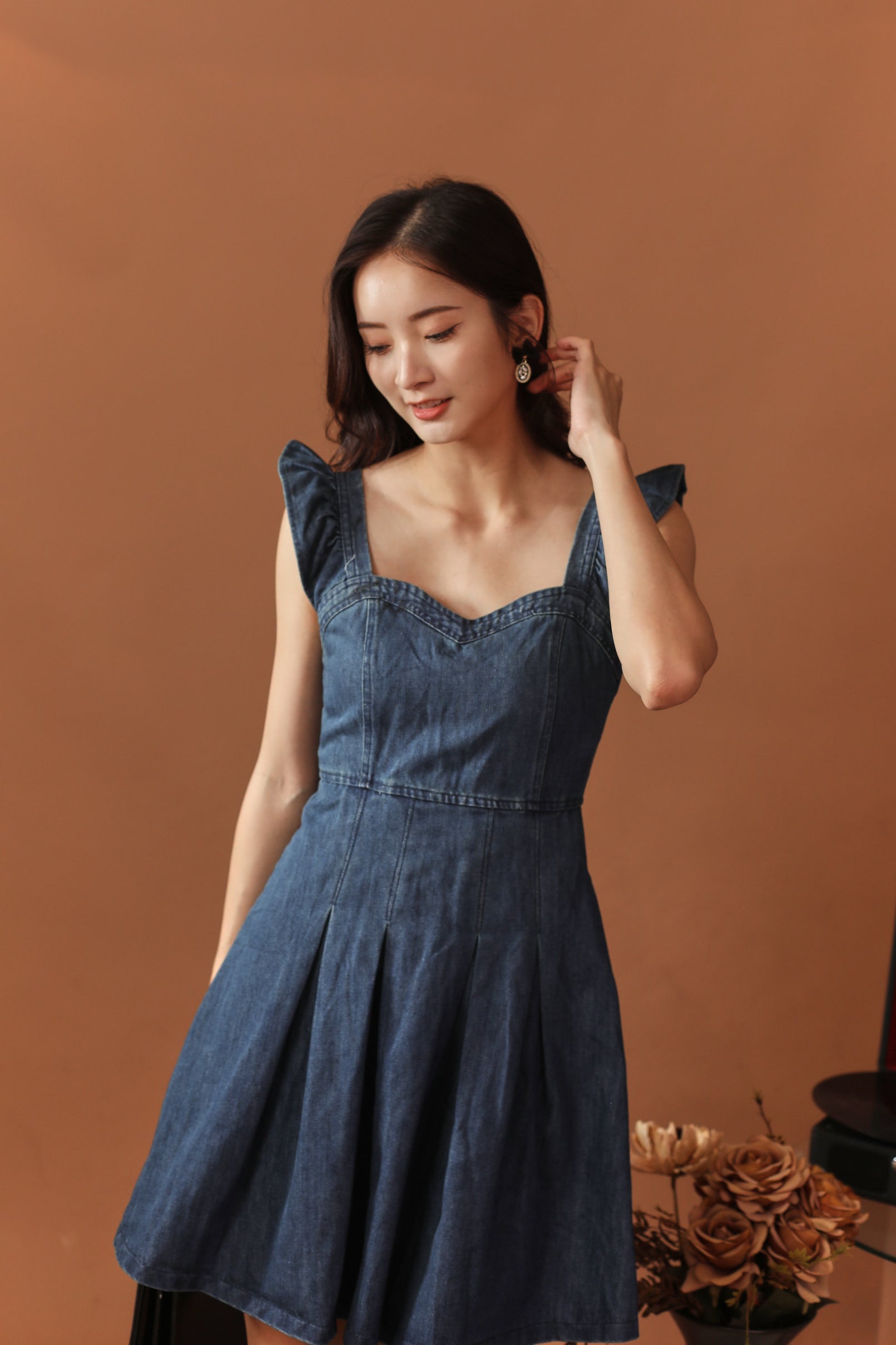 Jardin Denim Dress