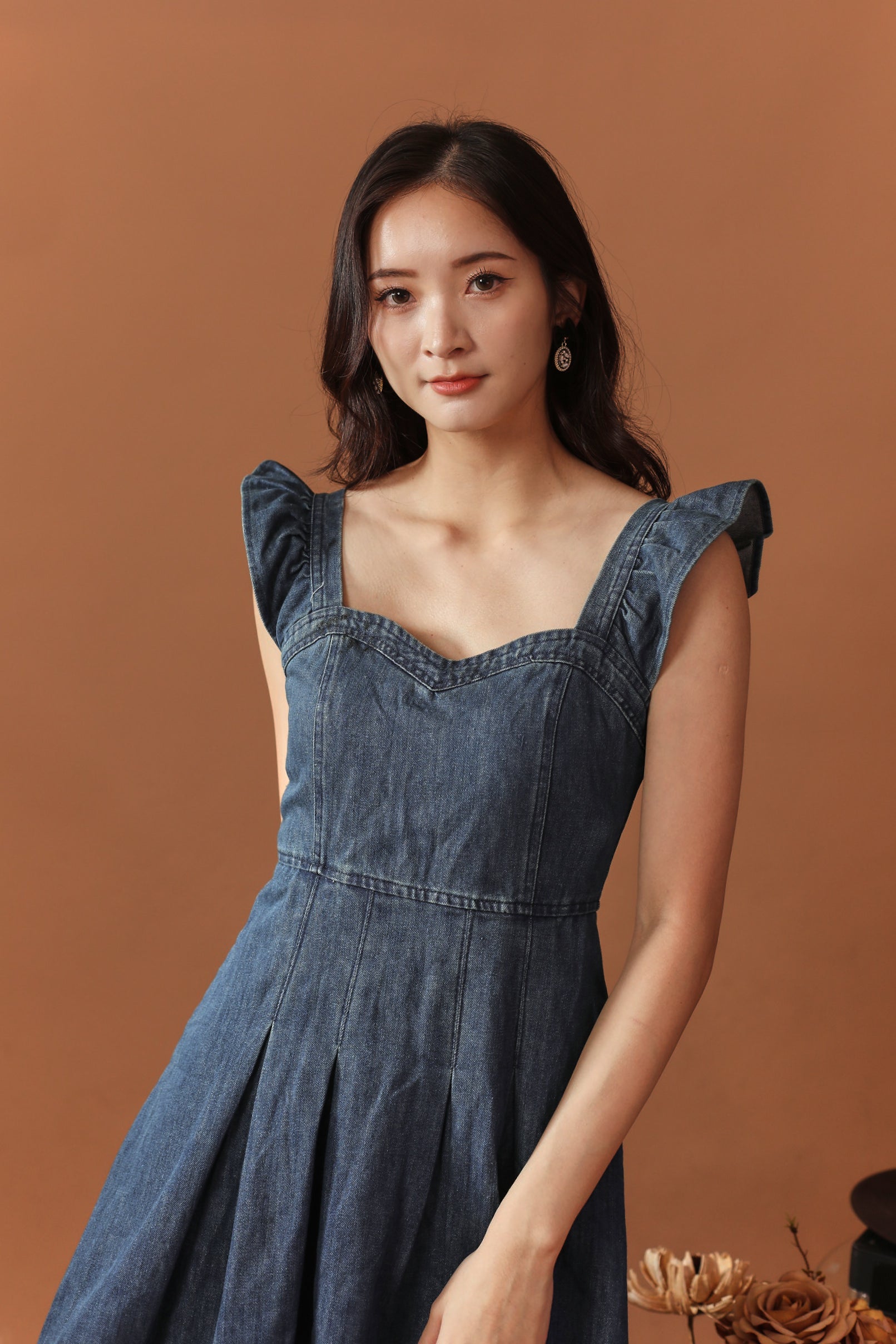 Jardin Denim Dress