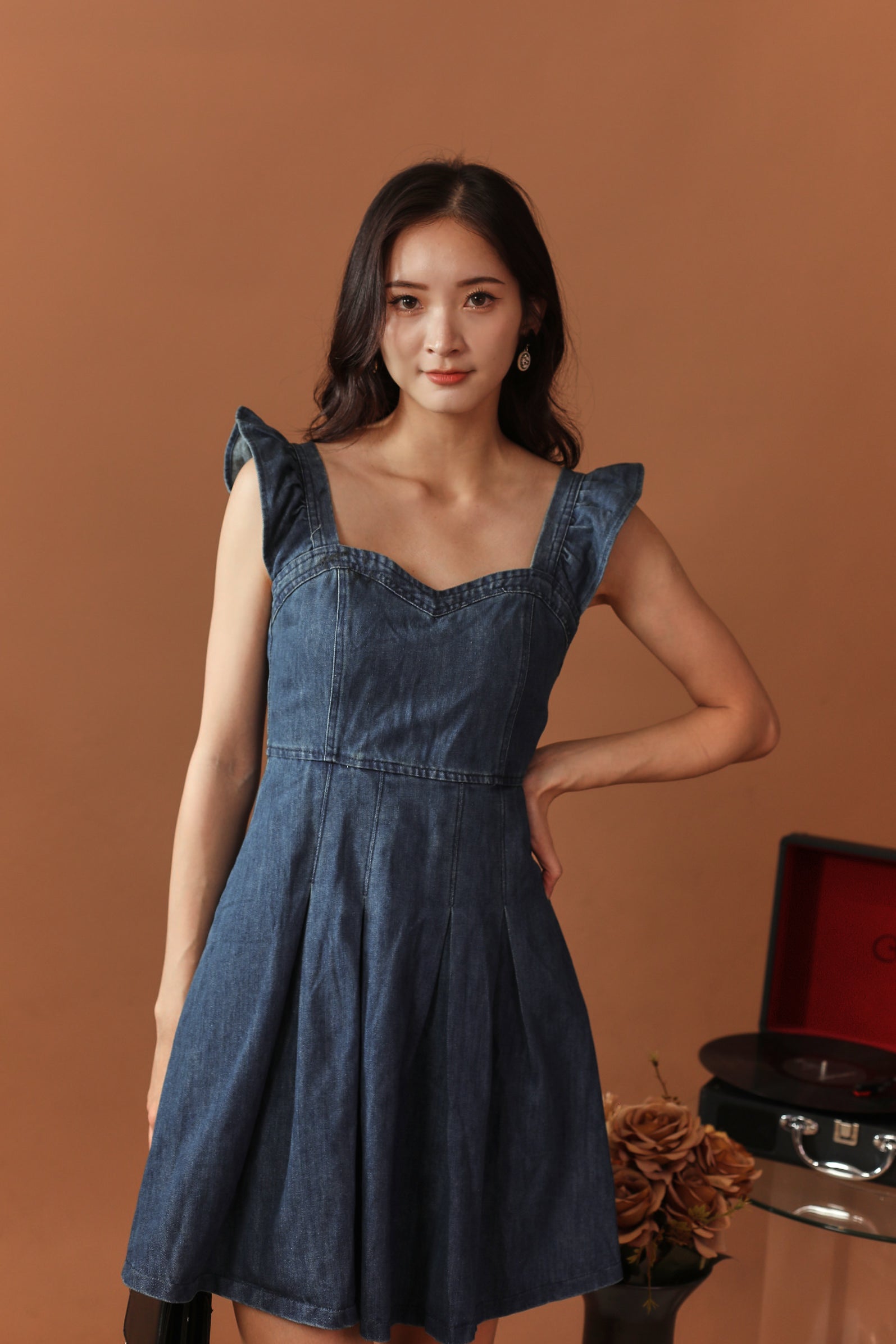 Jardin Denim Dress