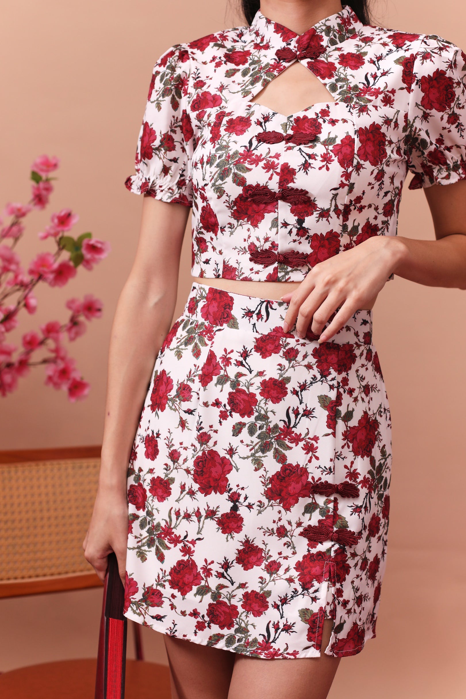 Mu Dan Cheongsam Skirt