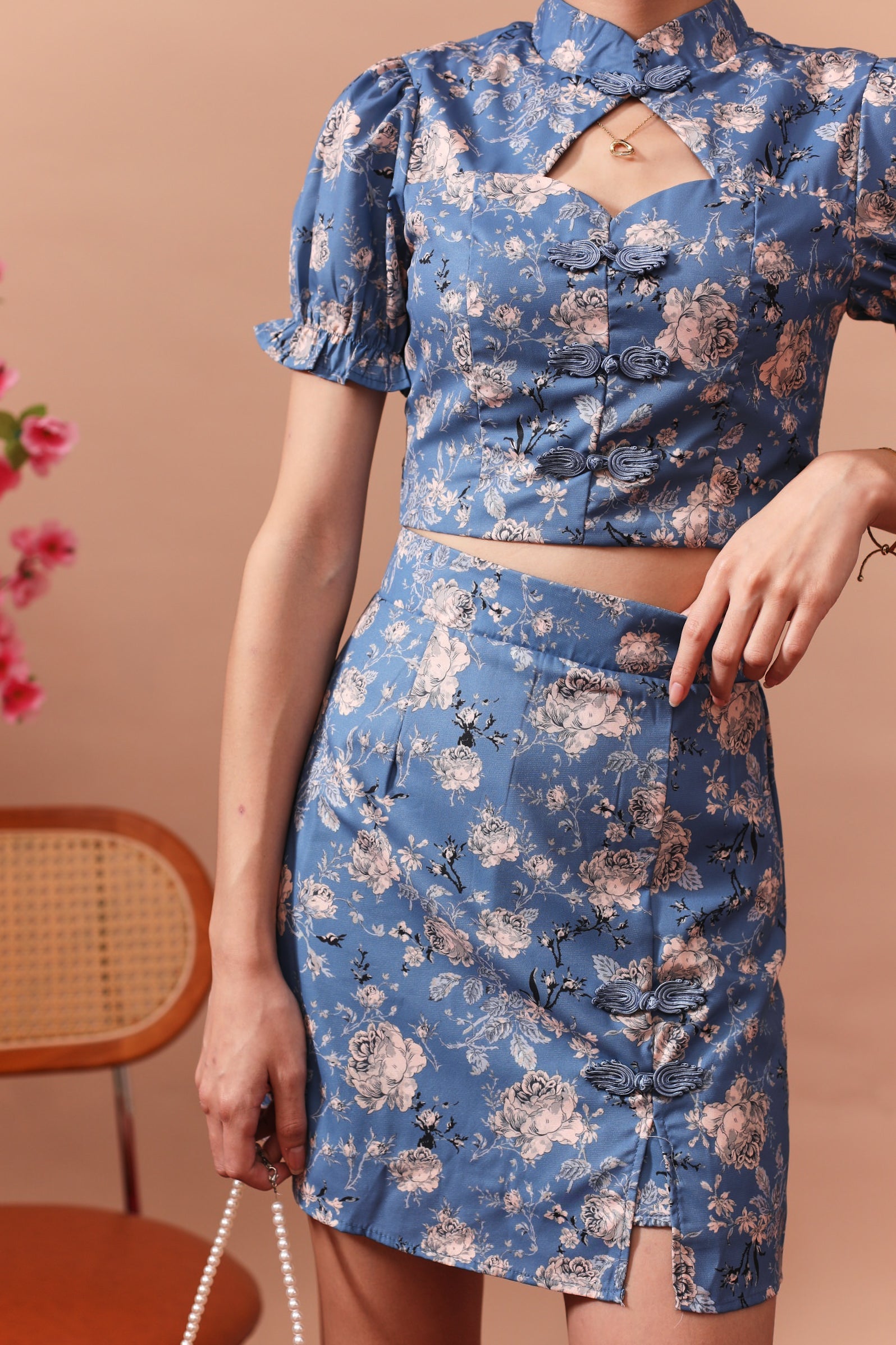 Mu Dan Cheongsam Skirt