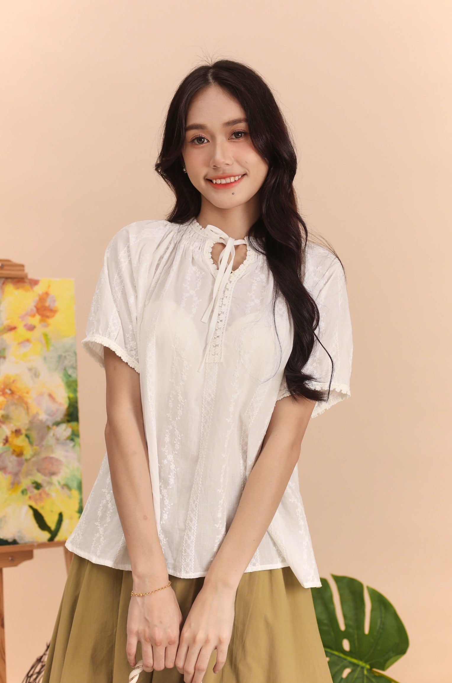 Alyssa Top - White