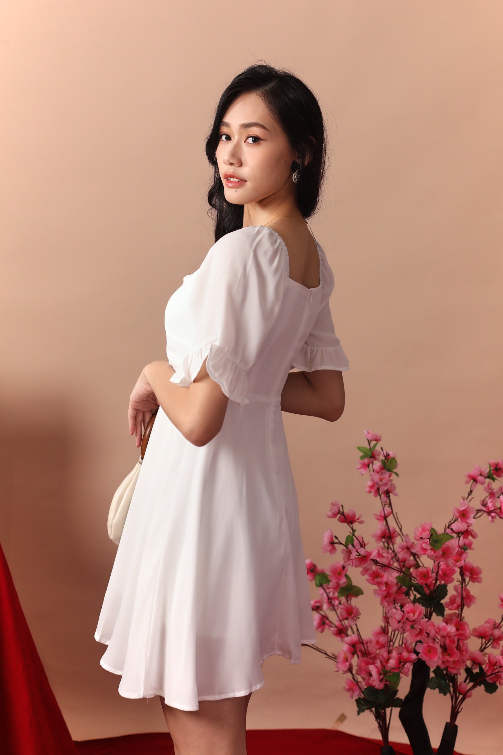 Hadys Dress - White