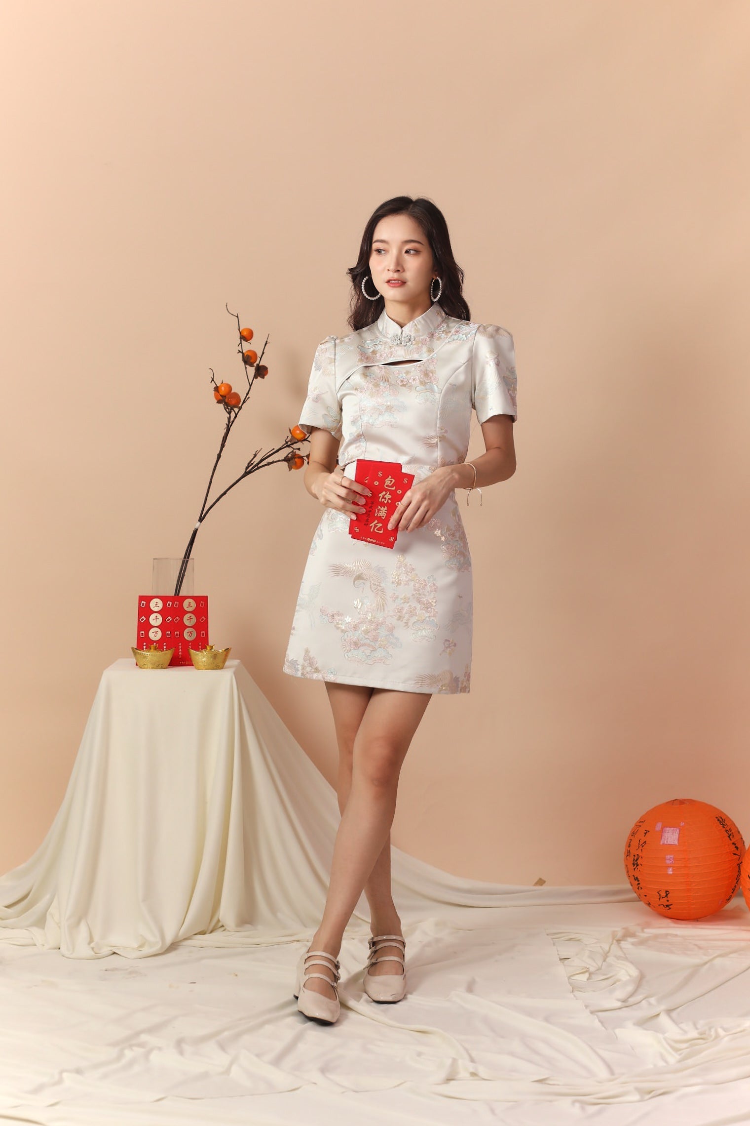 Xiu Yan Cheongsam Top