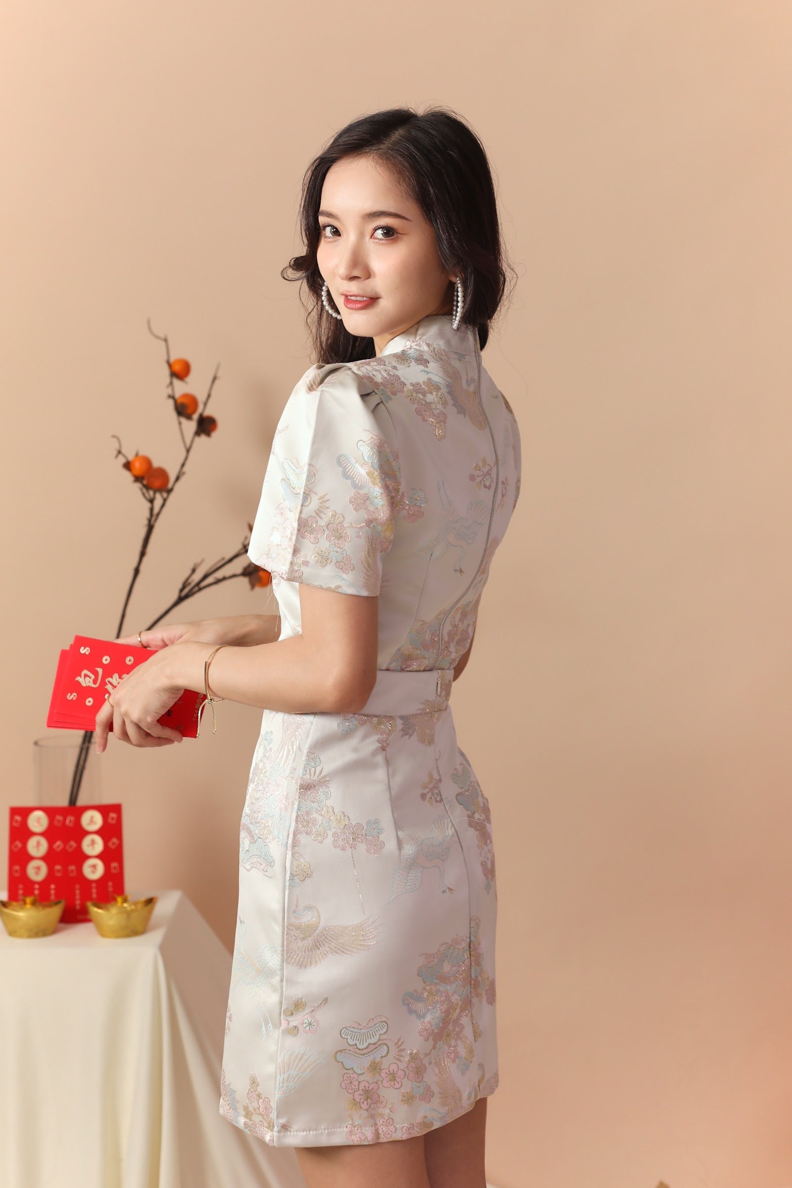 Xiu Yan Cheongsam Top