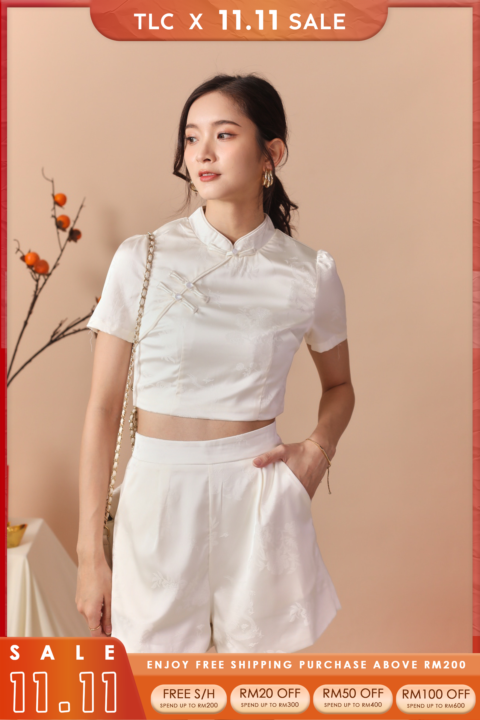 Hua Yi Cheongsam Top