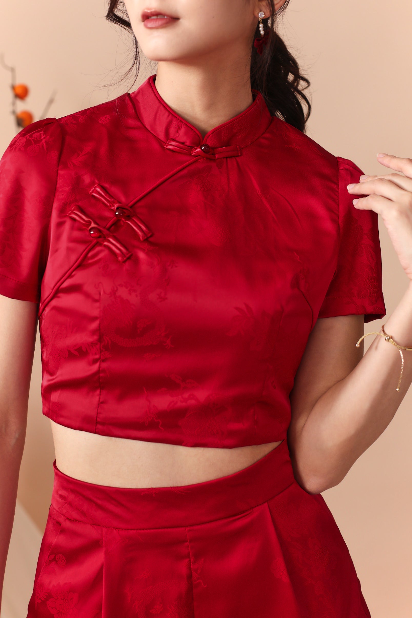 Hua Yi Cheongsam Top