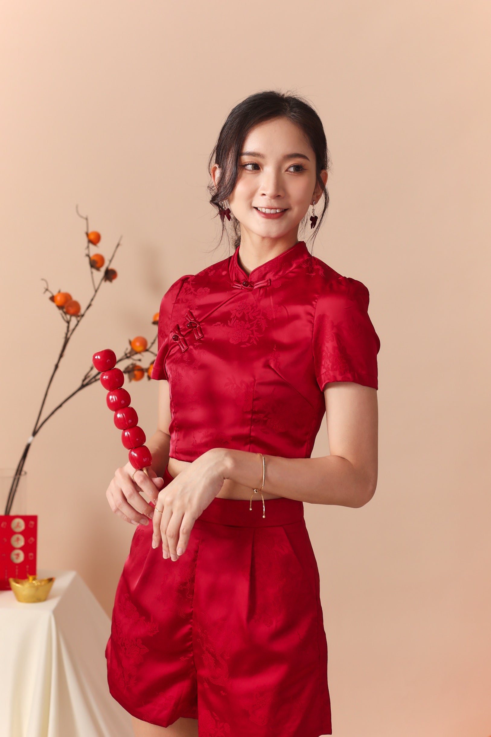 Hua Yi Cheongsam Top