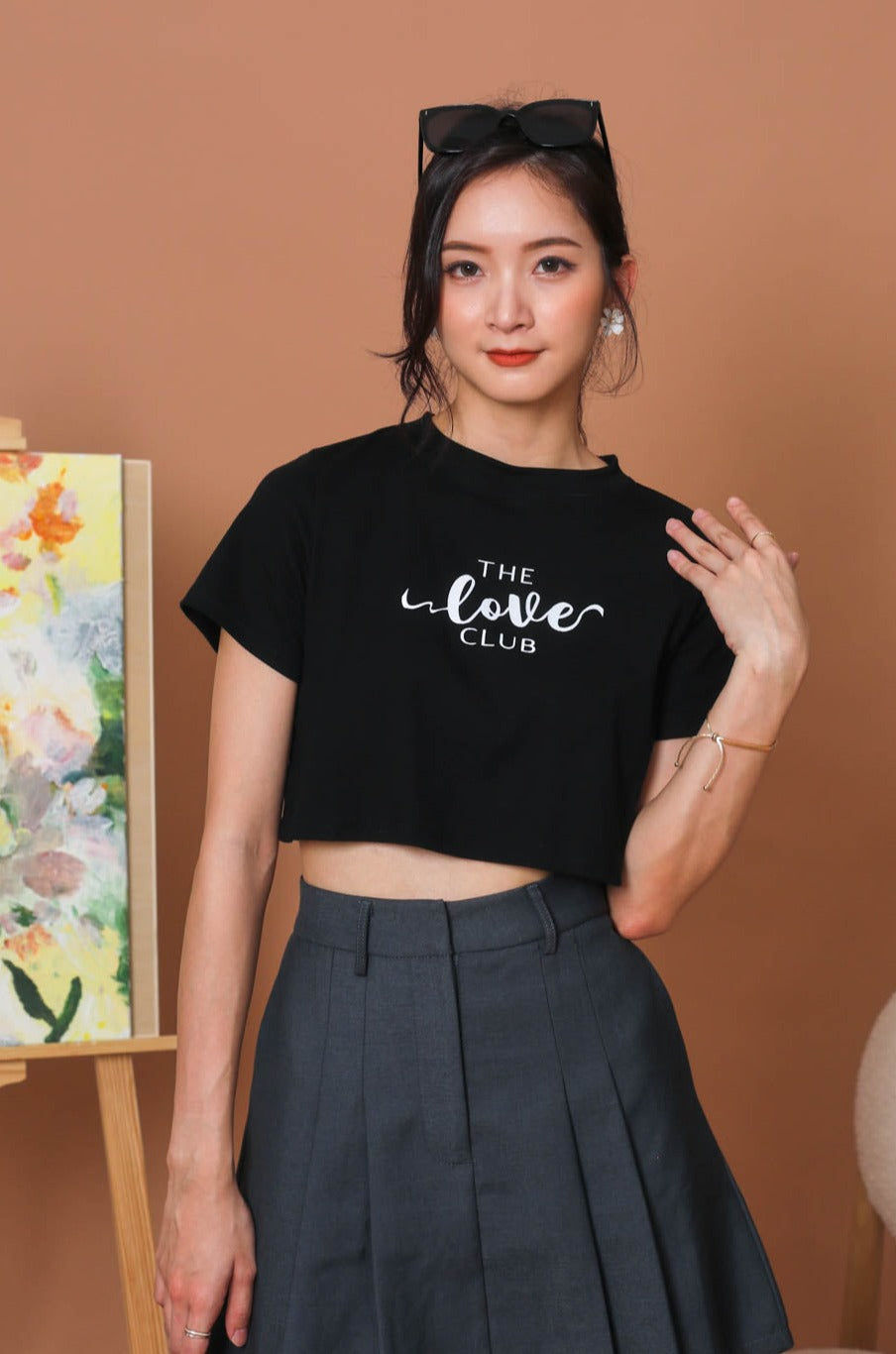 TLC Graphic Crop Top