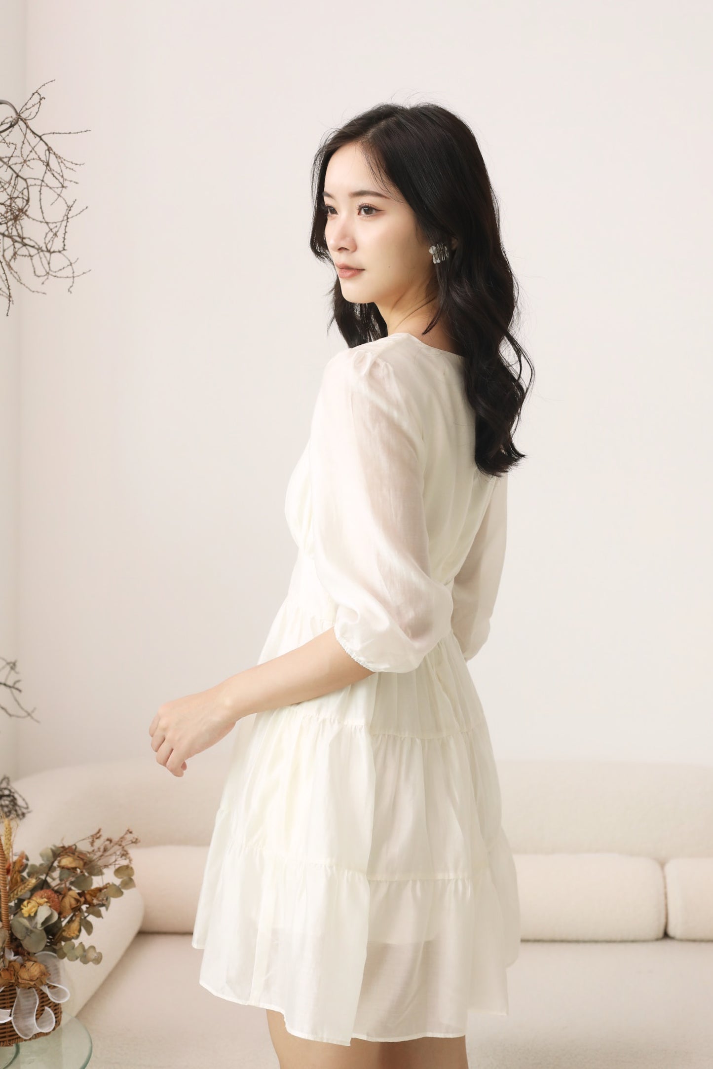 Hermosa Dress - Cream White – TLC Label