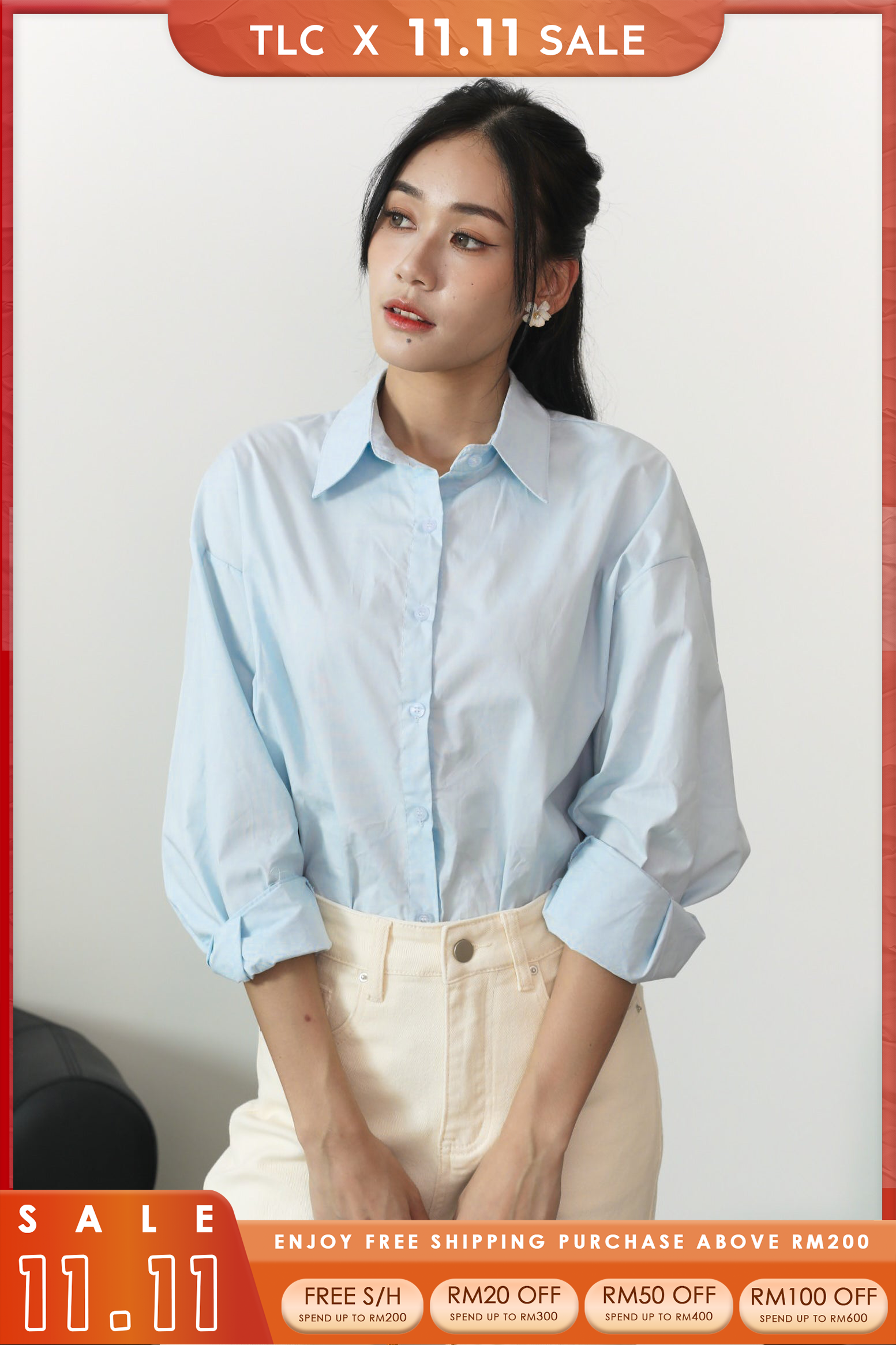 Troy Blouse Top