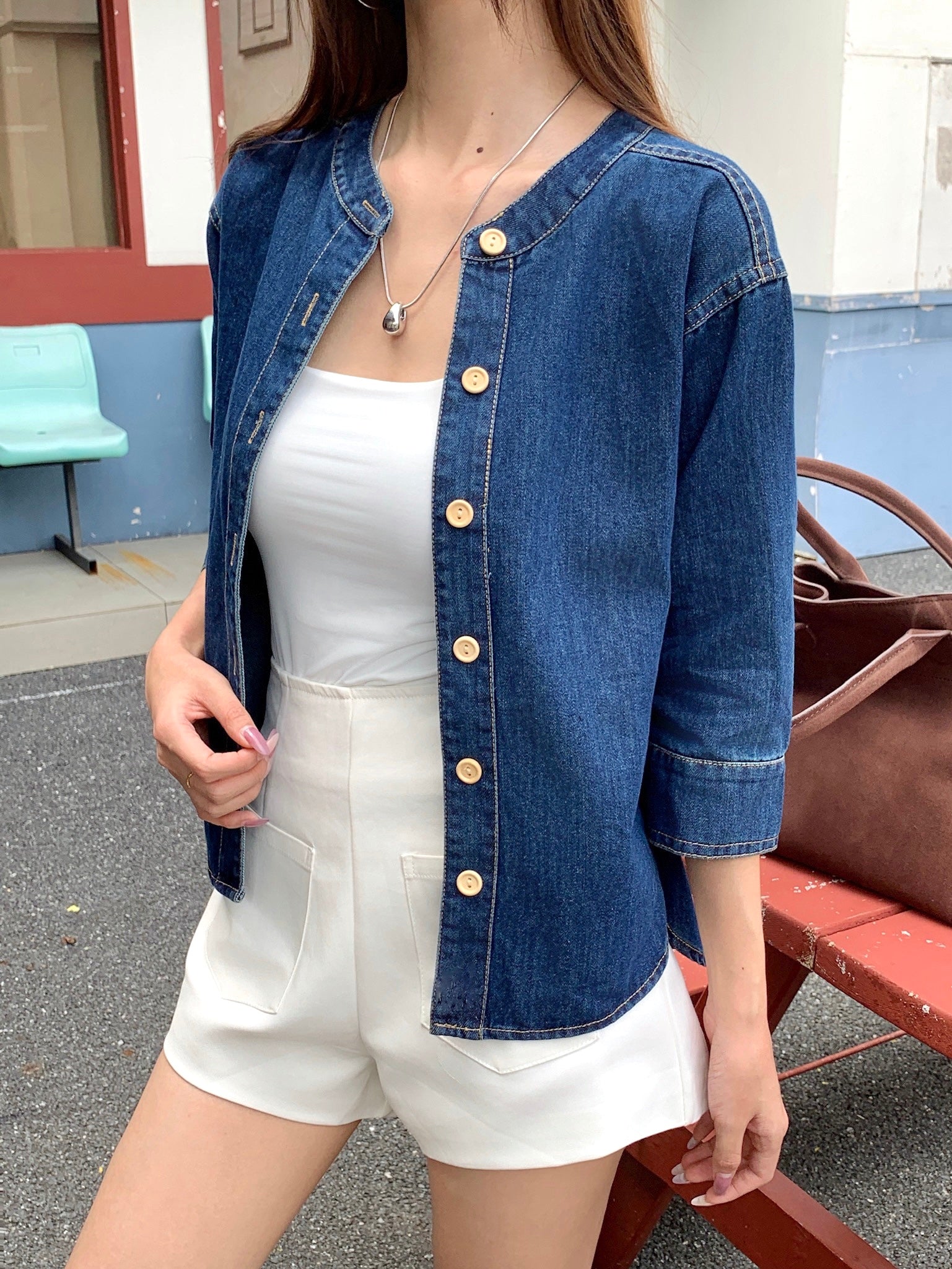 Elena Denim Outer