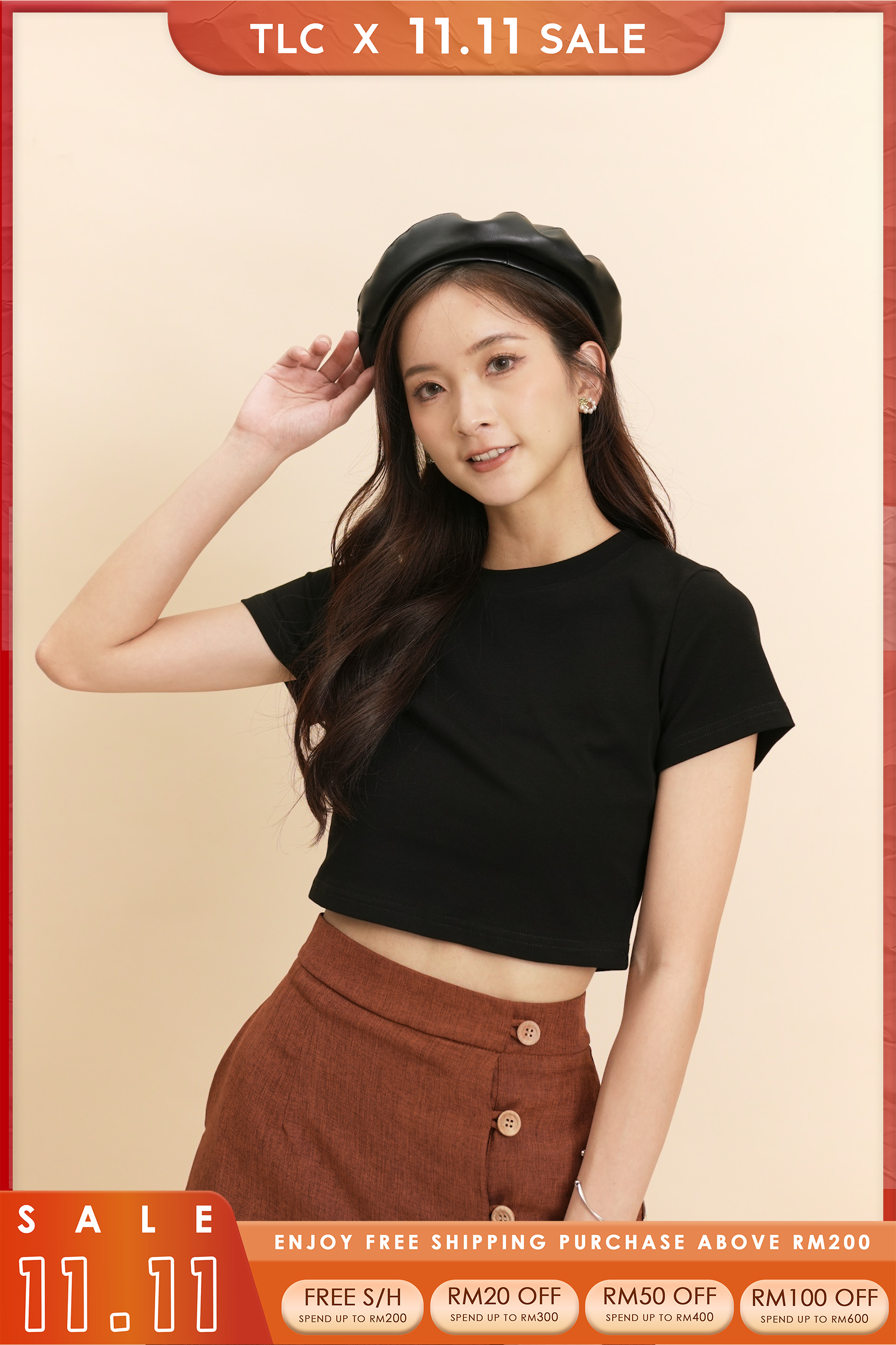 Bona Basic Crop Top