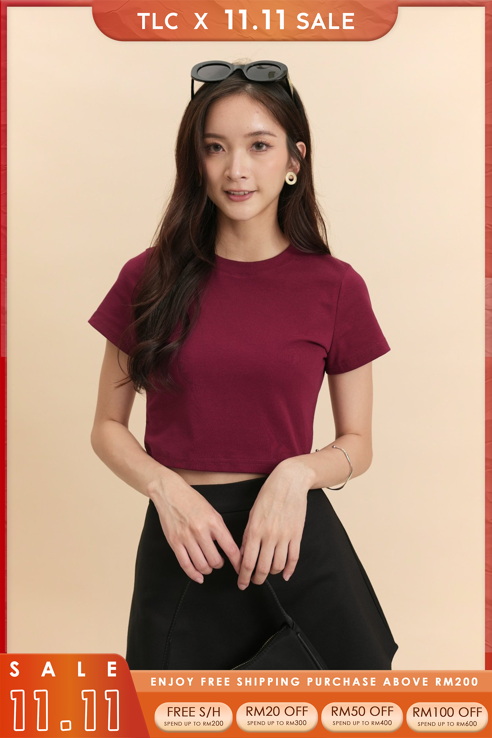 Bona Basic Crop Top