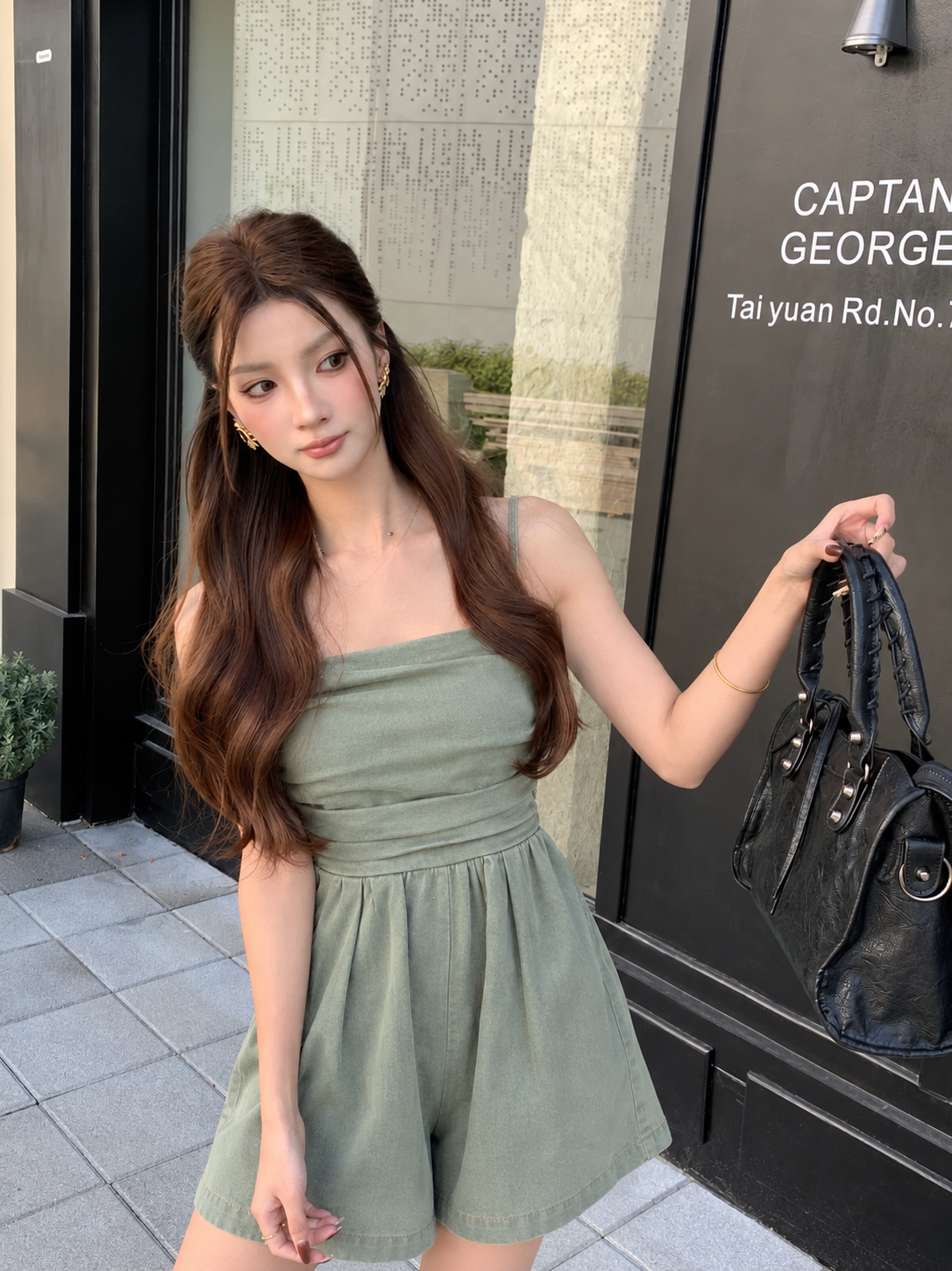 Ruby Denim Romper