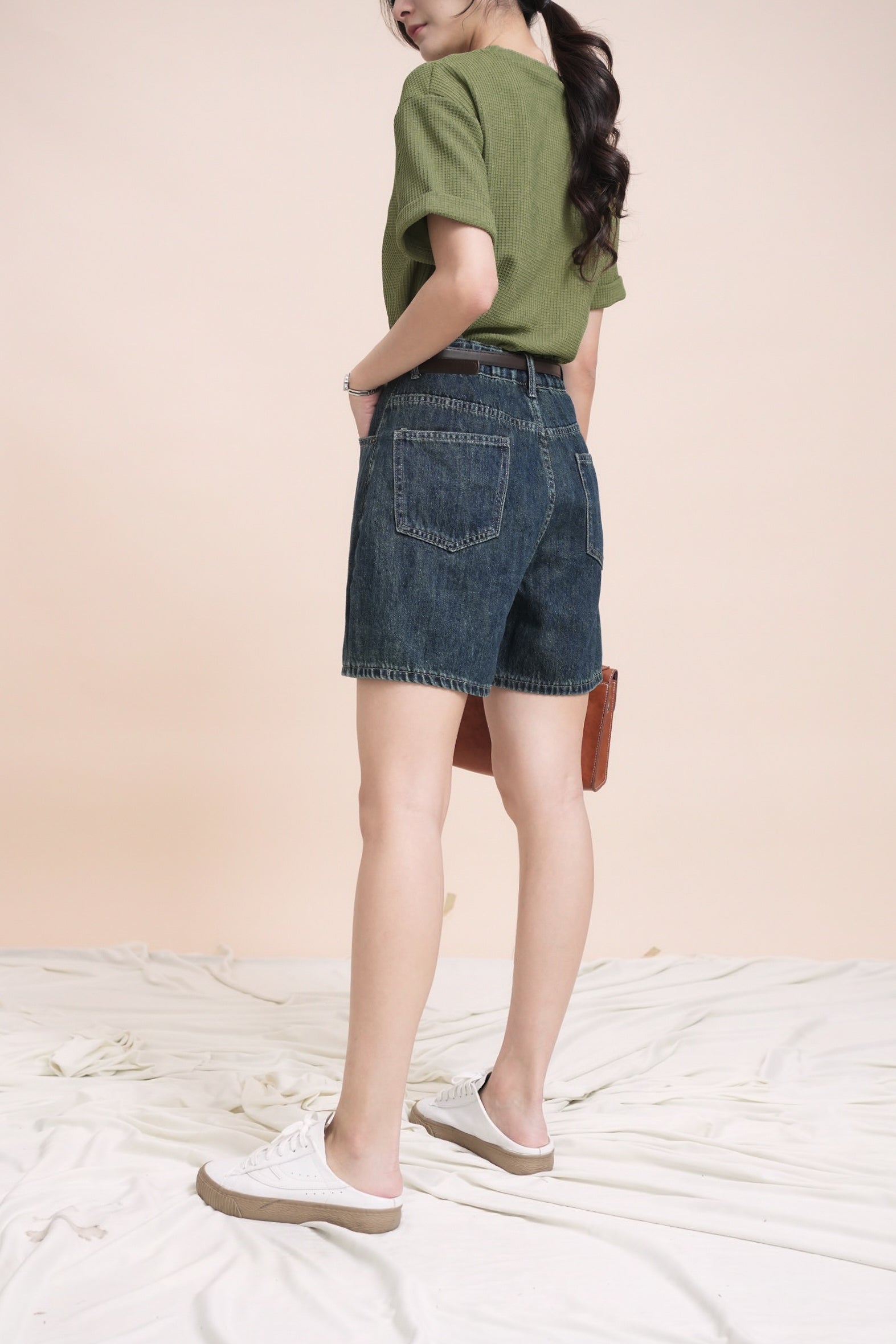 Bree Denim Shorts (Defect)