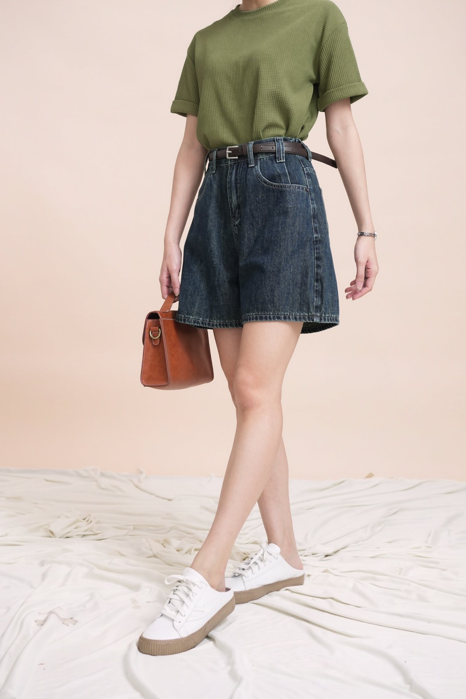 Bree Denim Shorts (Defect)