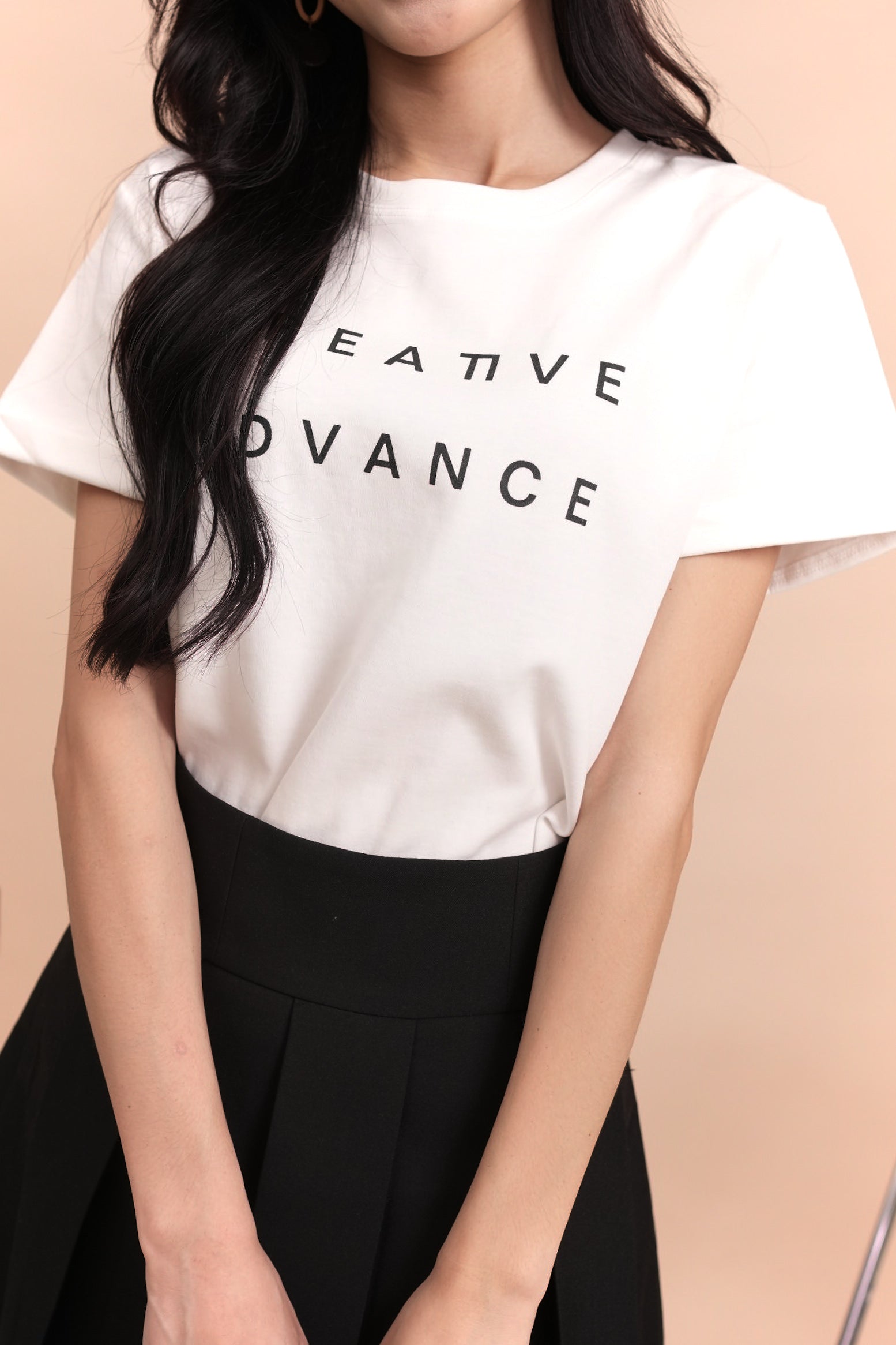 CREATIVE Graphic Tee - White