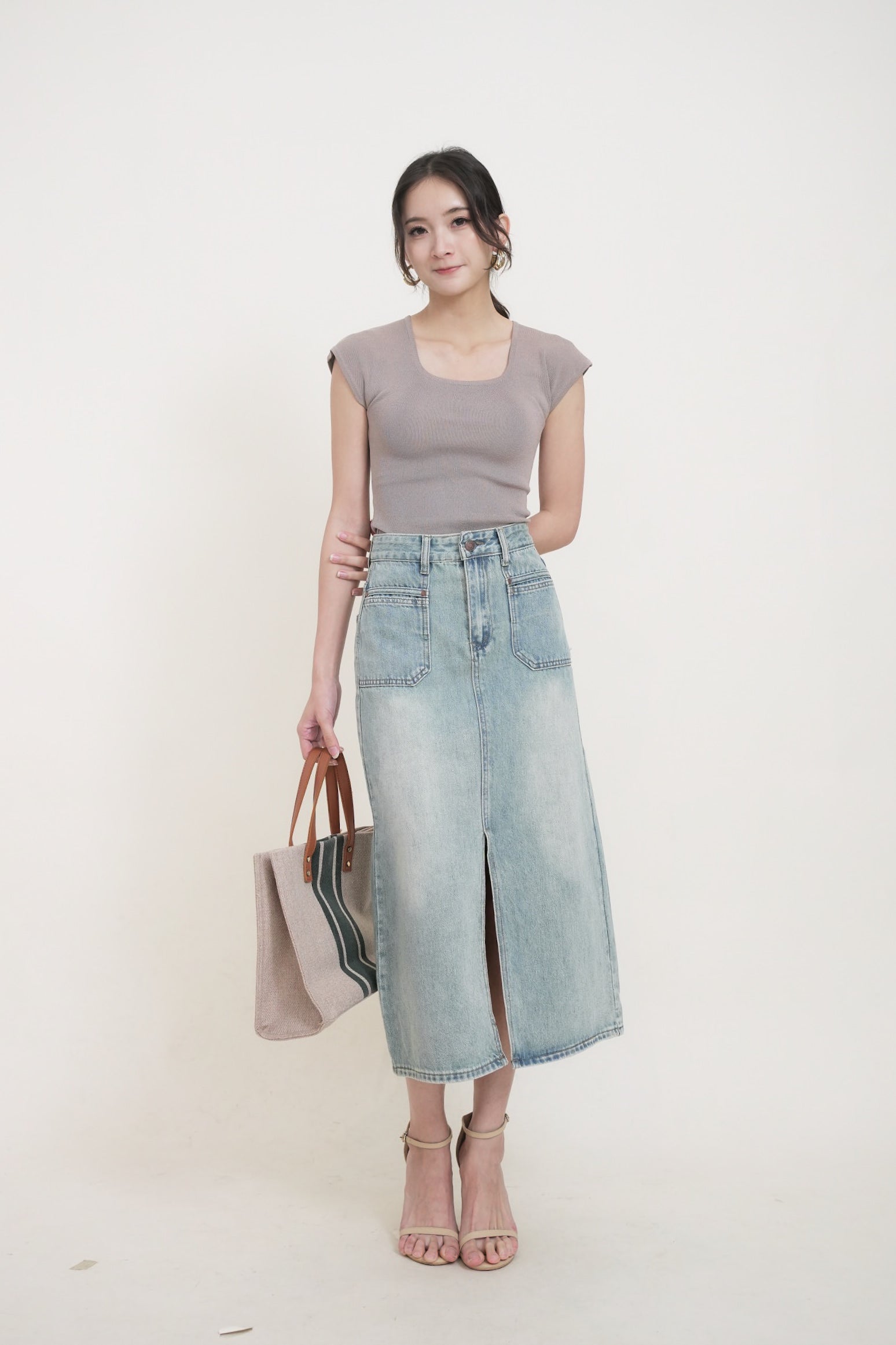 Rowena Denim Skirt