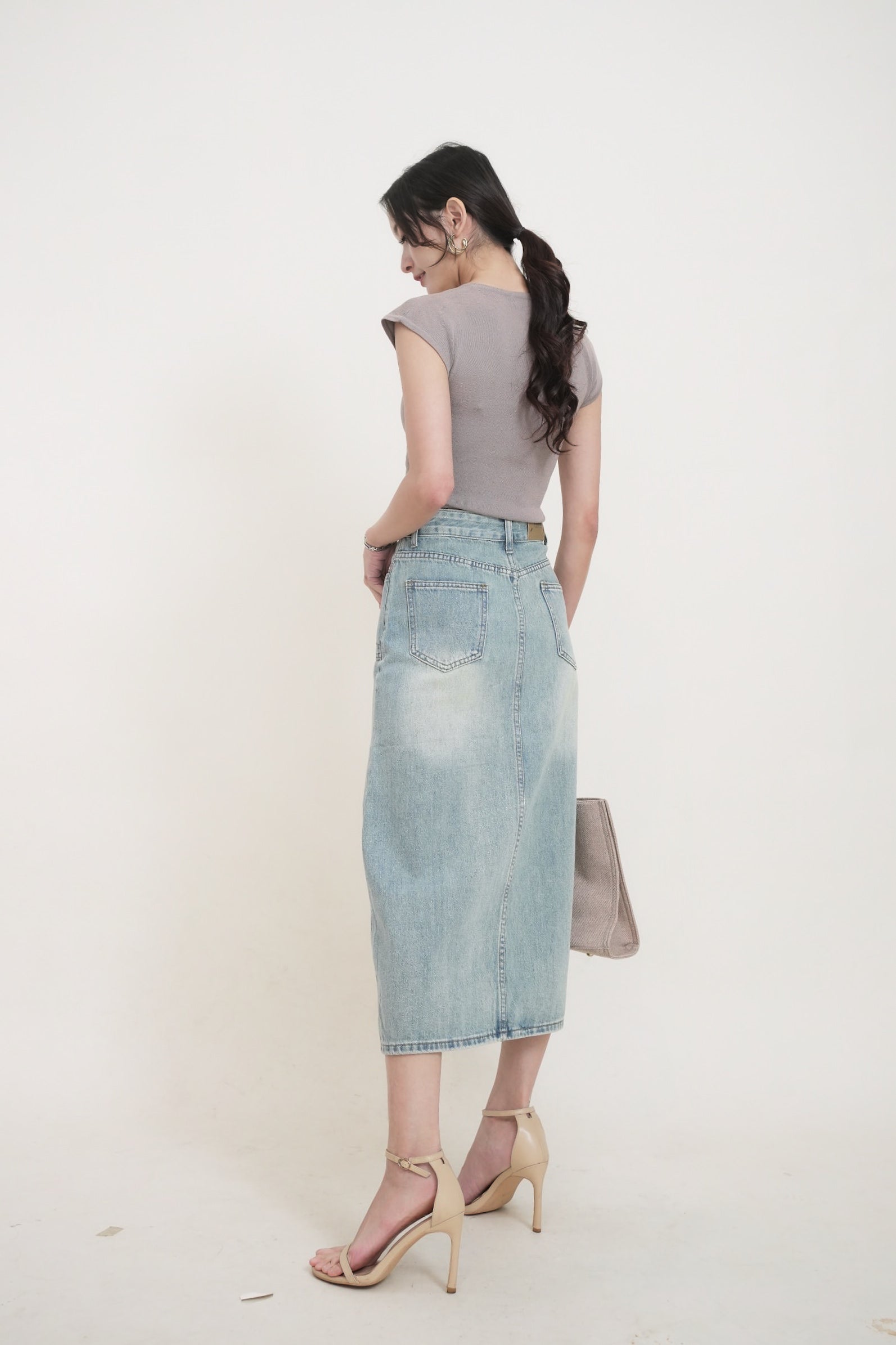 Rowena Denim Skirt