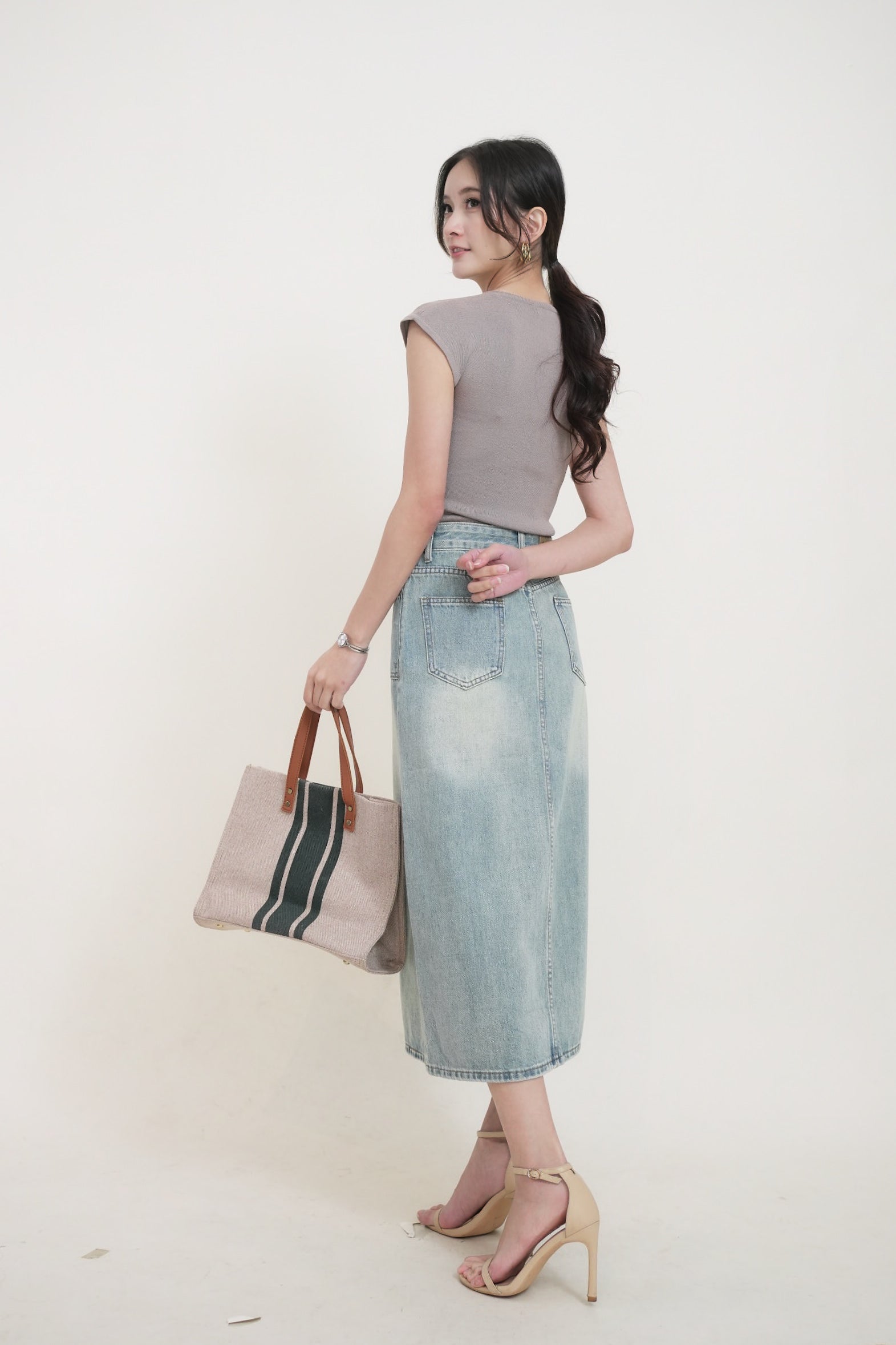 Rowena Denim Skirt