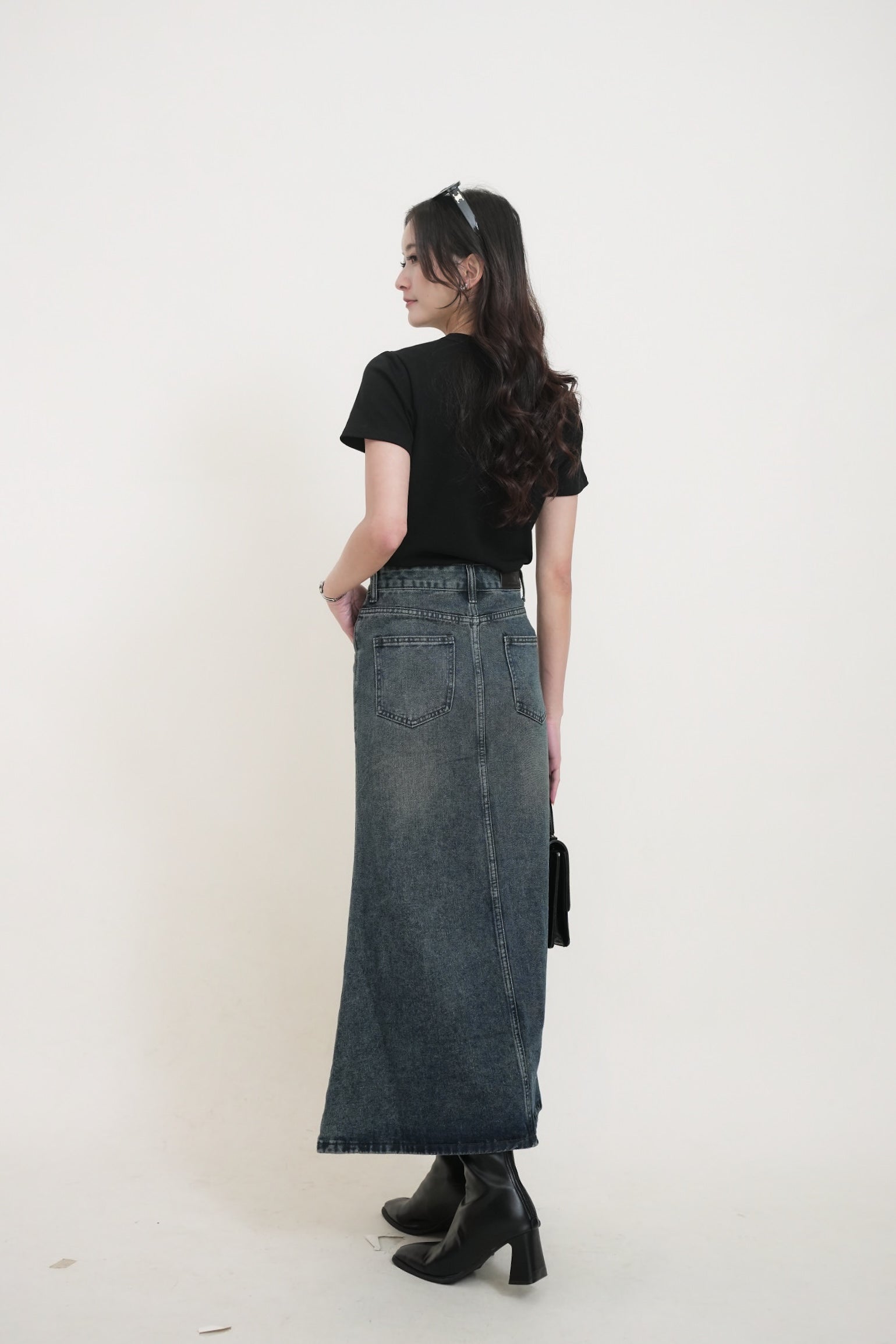 Aelith Denim Skirt