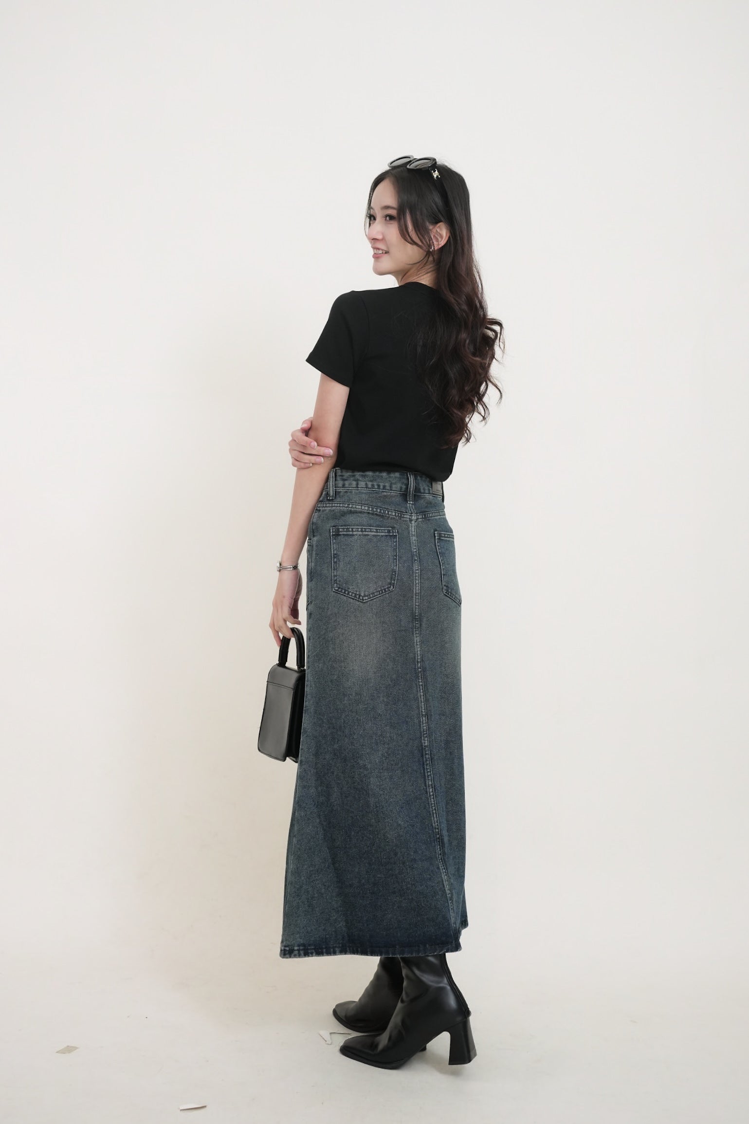 Aelith Denim Skirt