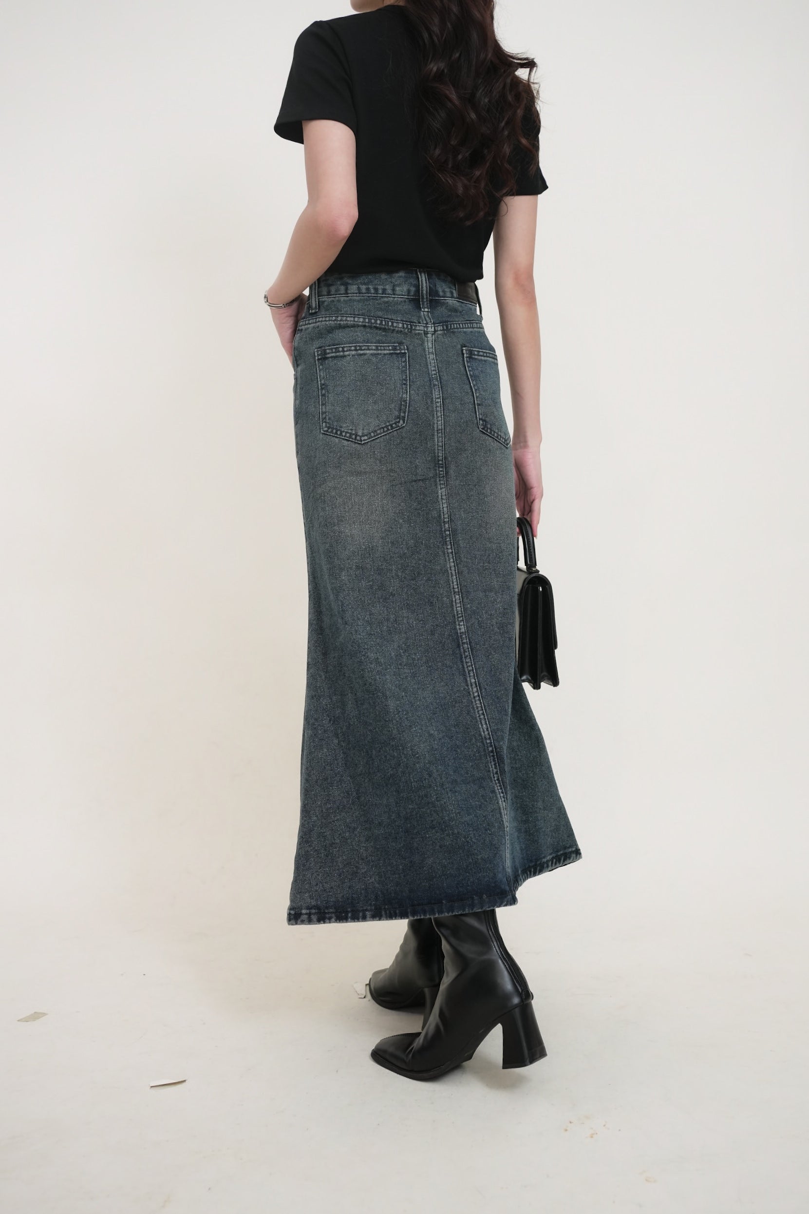 Aelith Denim Skirt