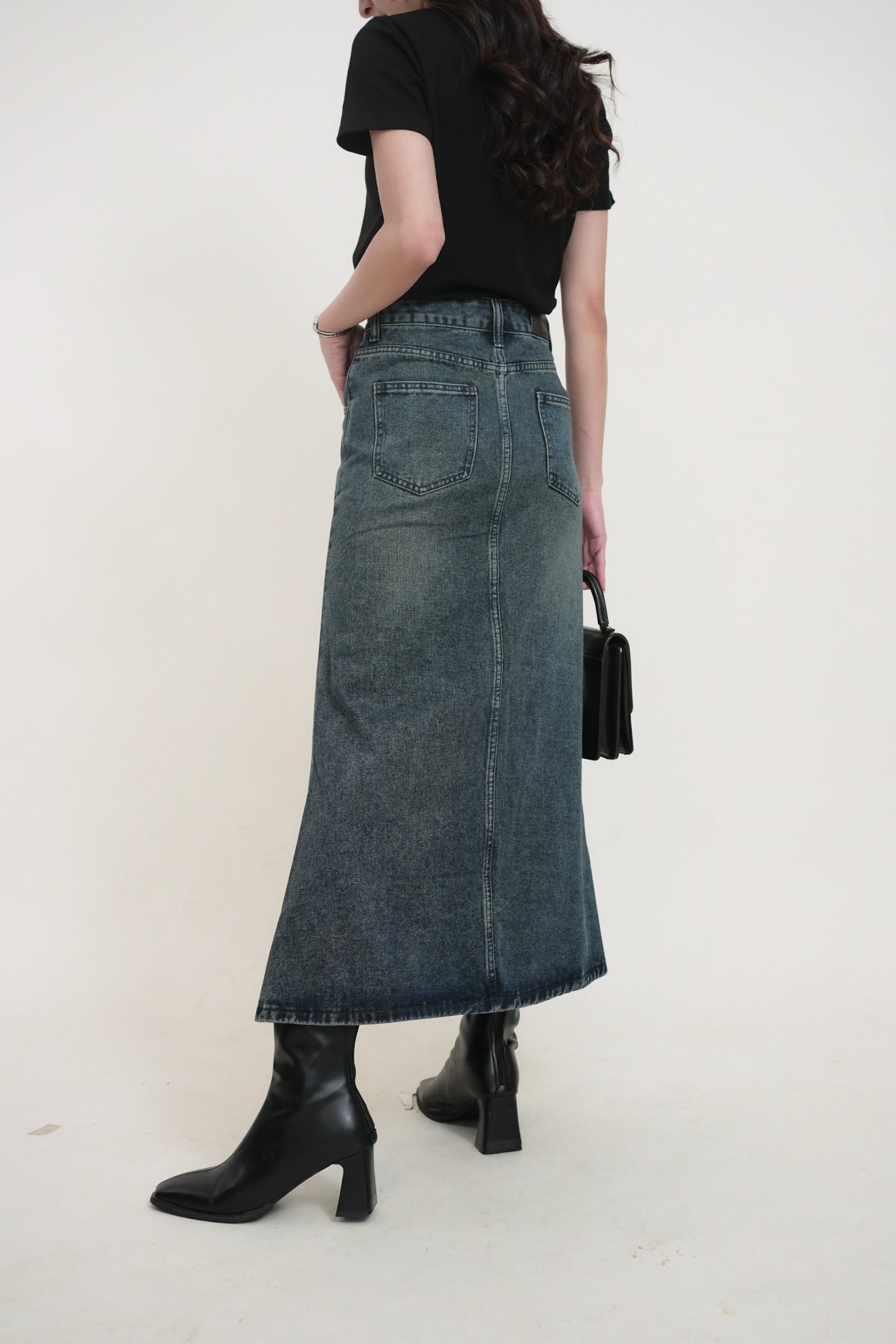 Aelith Denim Skirt