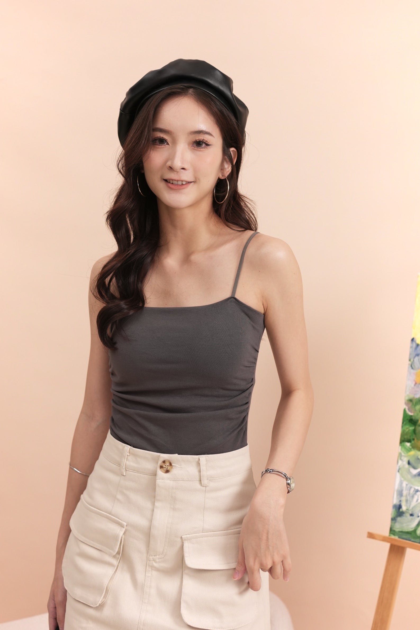 Bobo Bralette Top - Grey