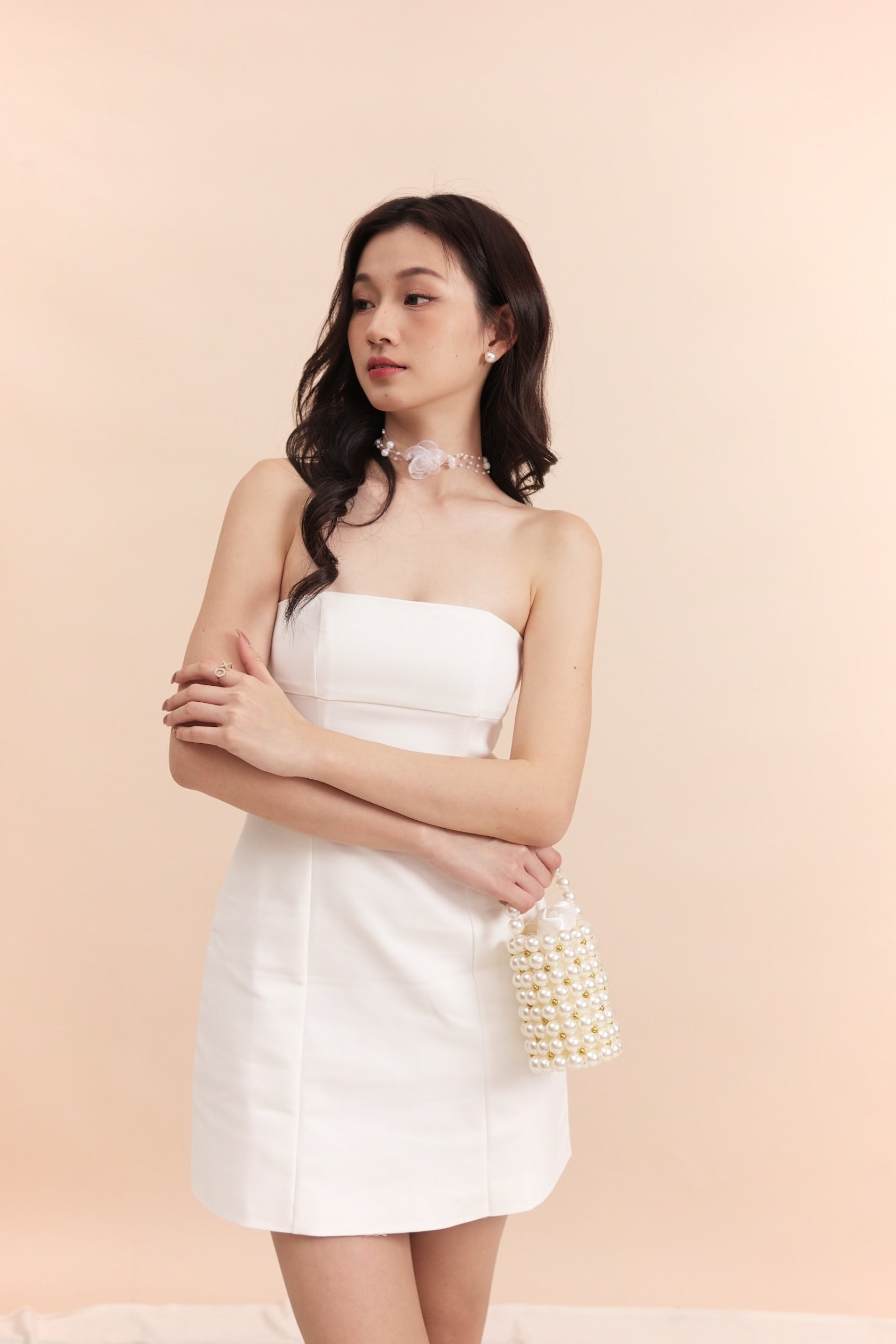 Anna Dress - White