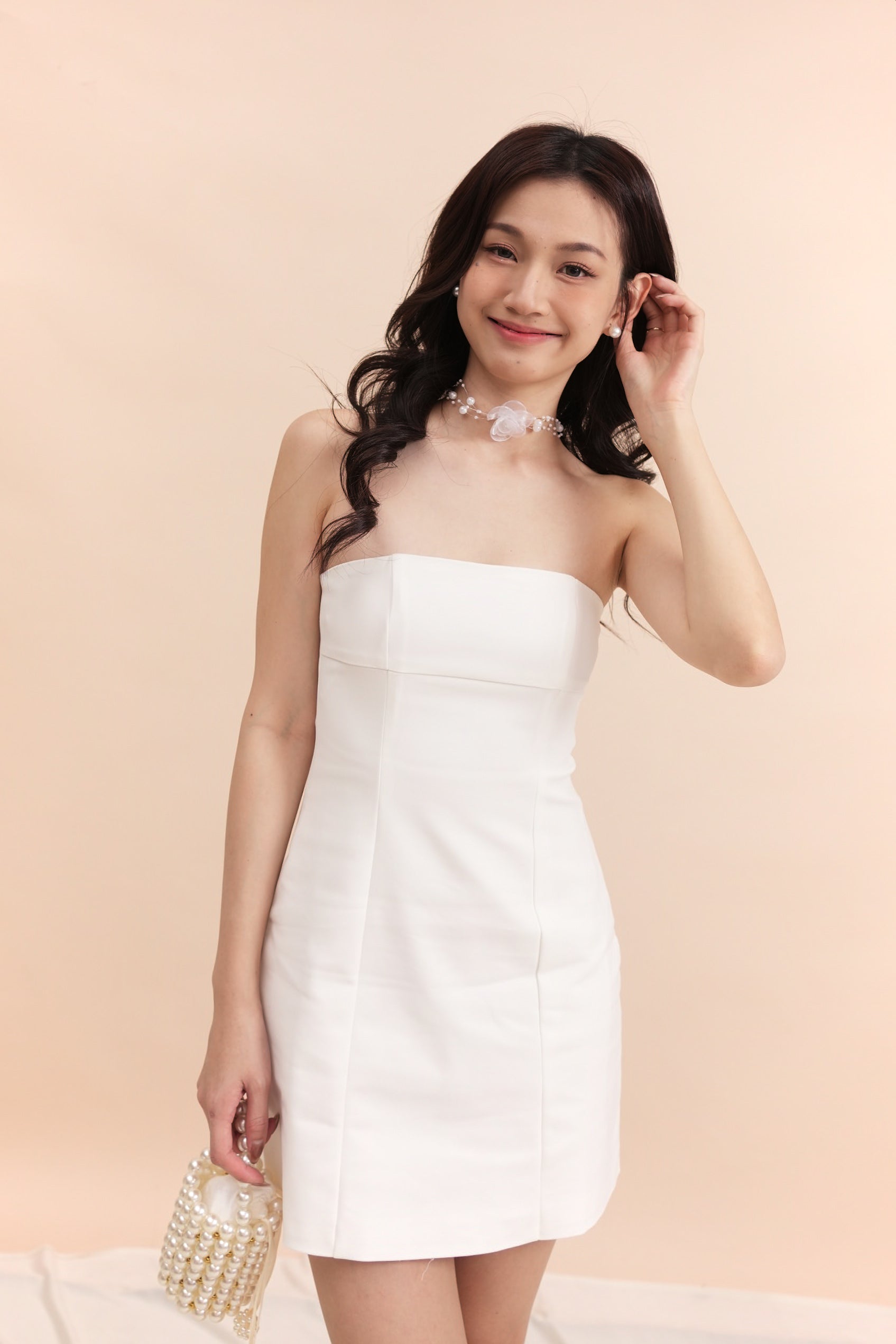 Anna Dress - White