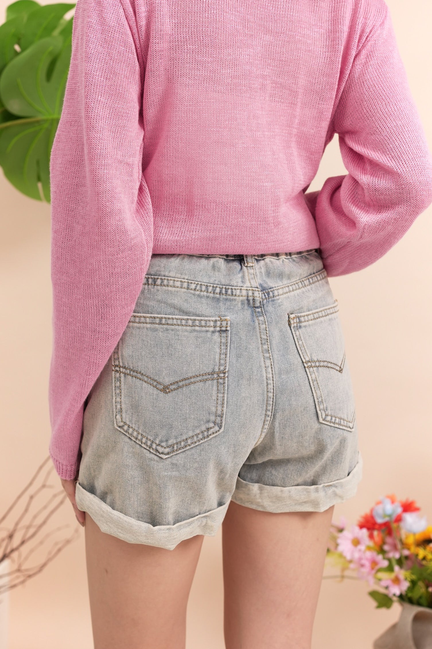 Hannah Denim Shorts