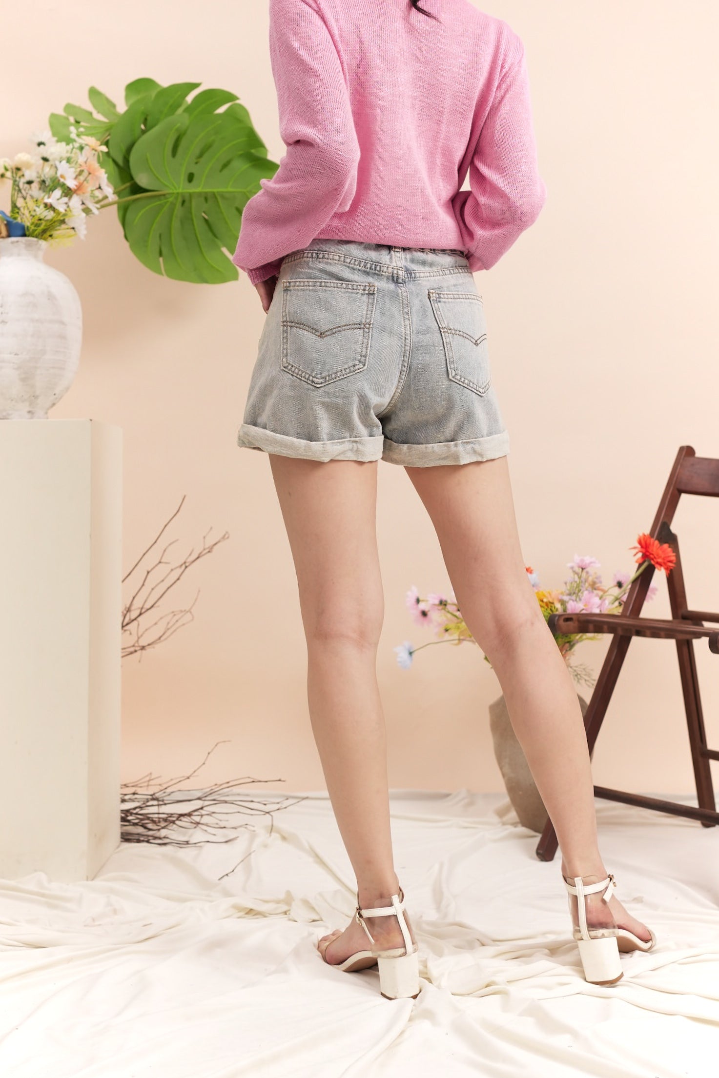 Hannah Denim Shorts