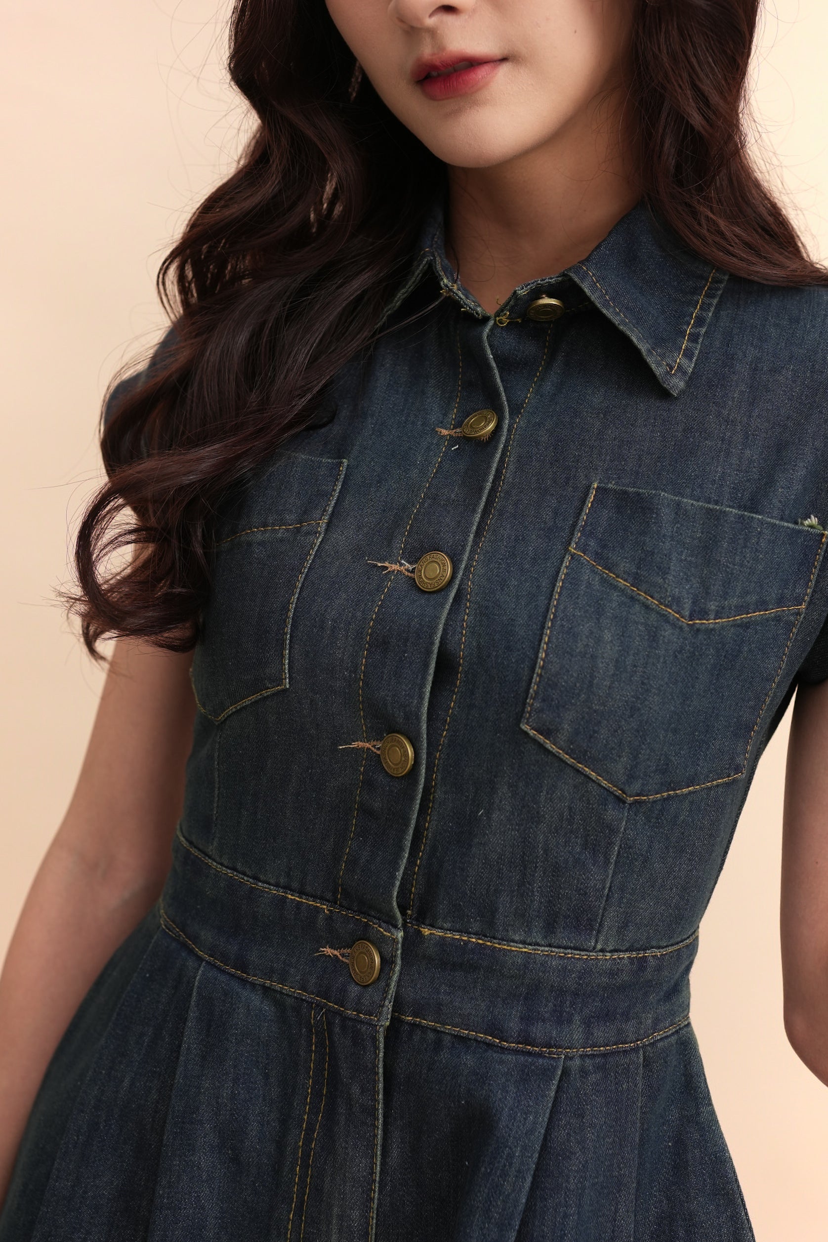 Hendery Denim Romper