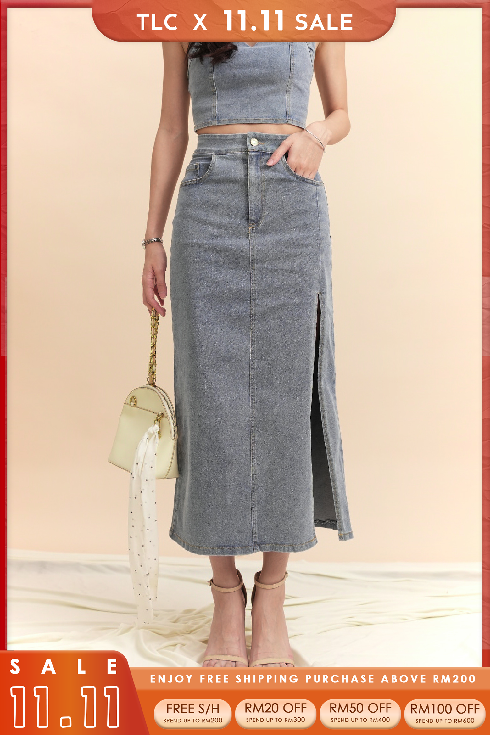 Filix Denim Skirts