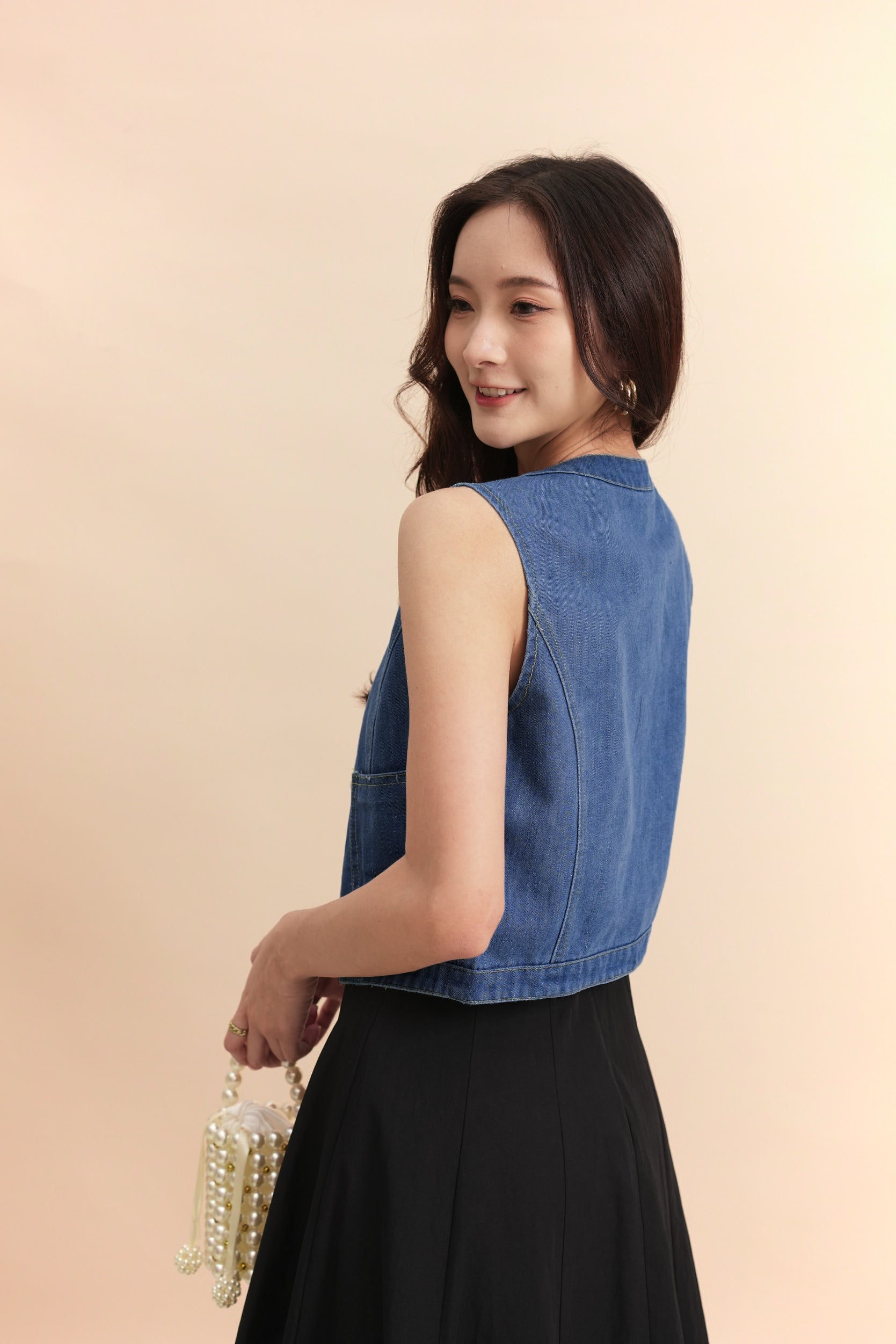 Enho Denim Top