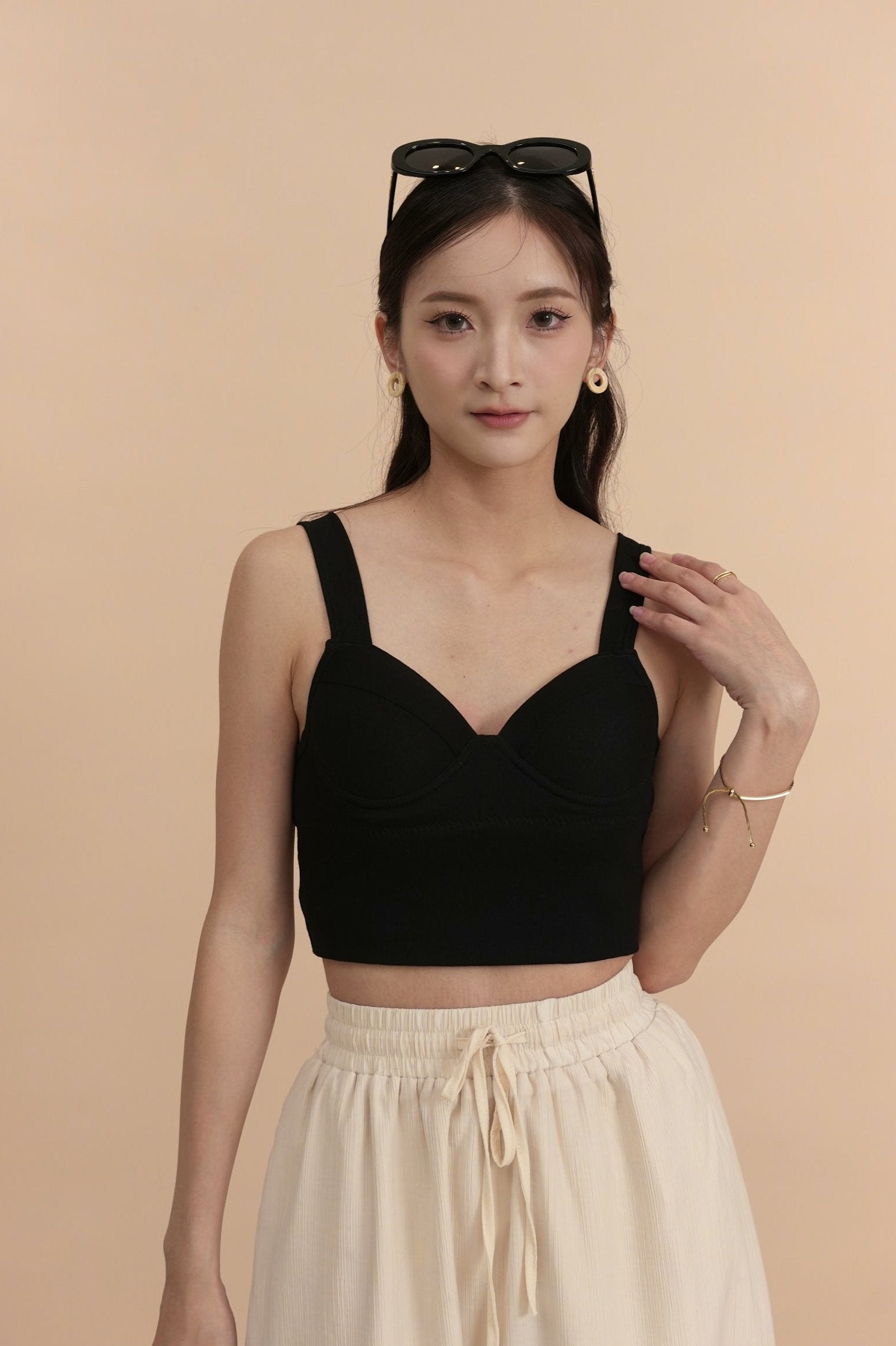 Metis Bralette Top - Black